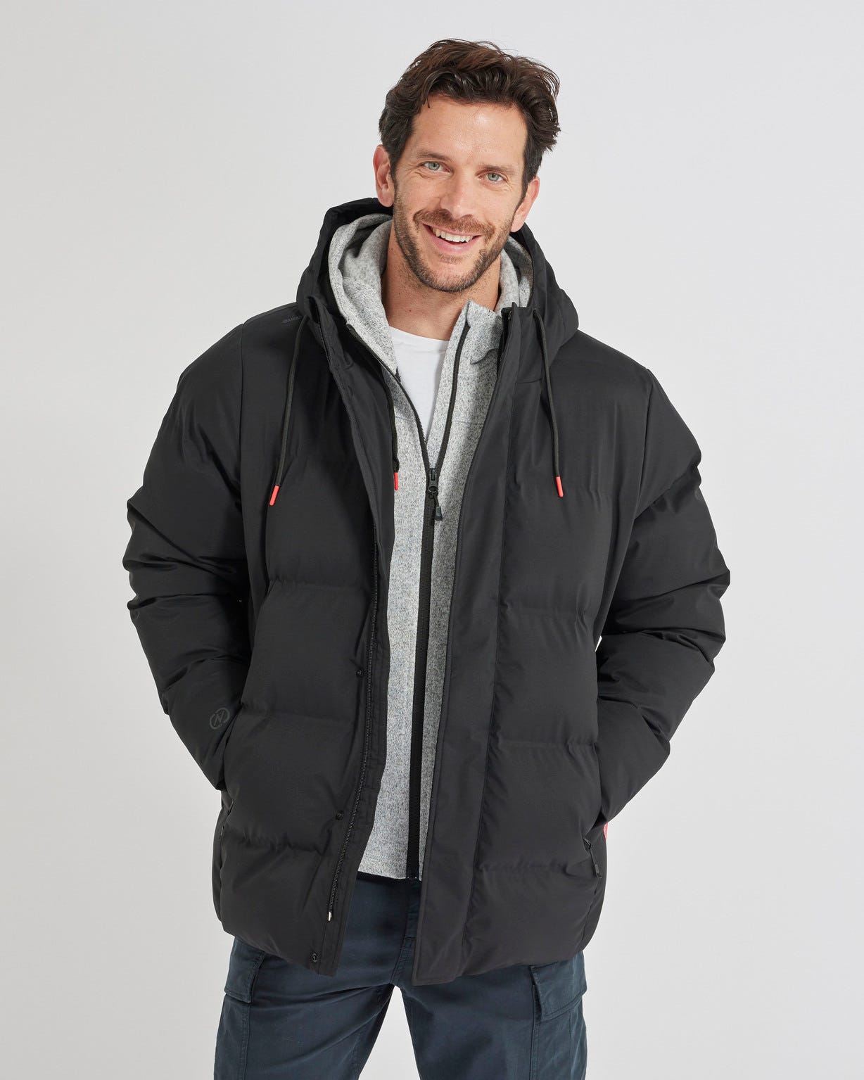 Doudoune à capuche Thermolactyl homme