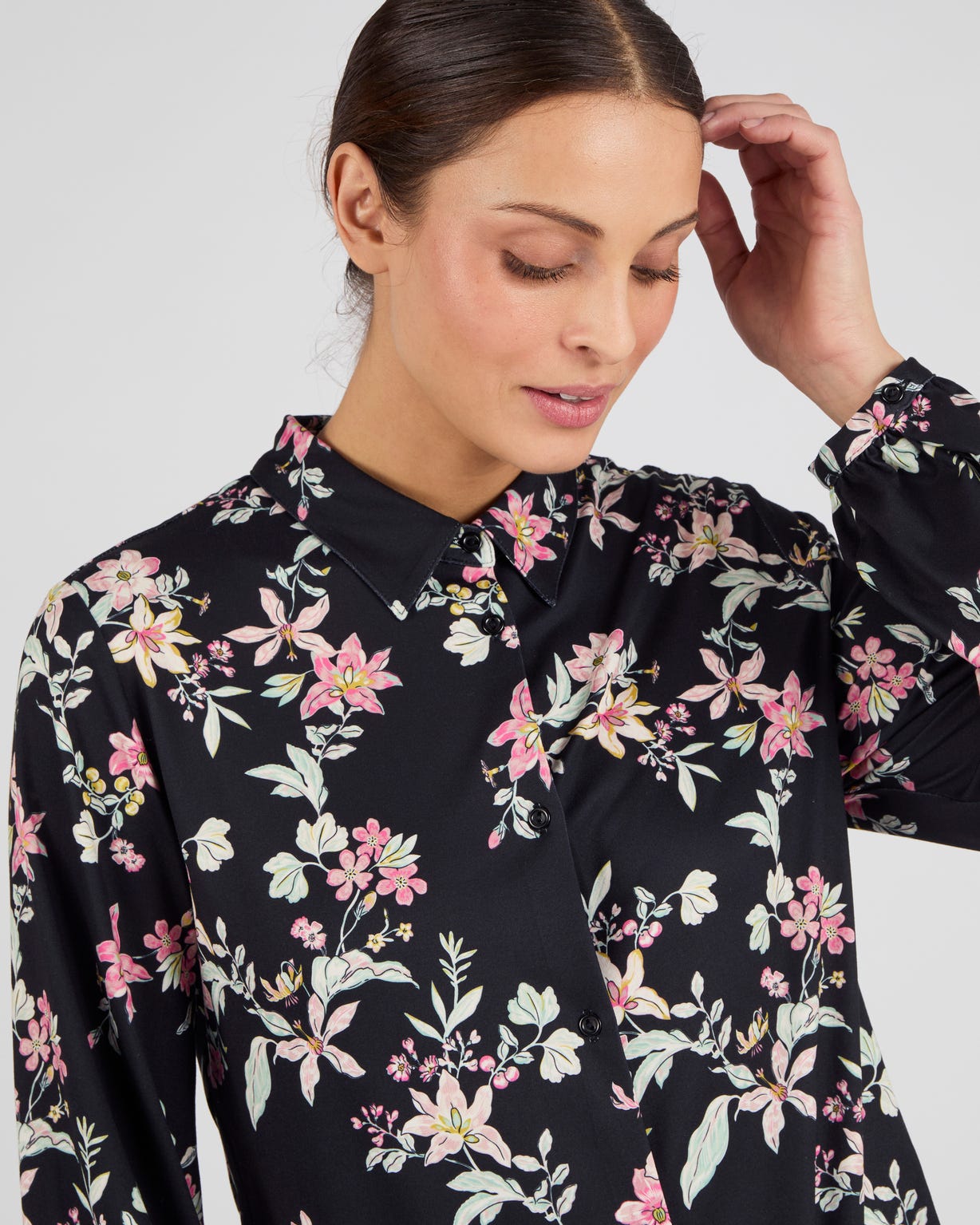 Chemisier en maille chaude