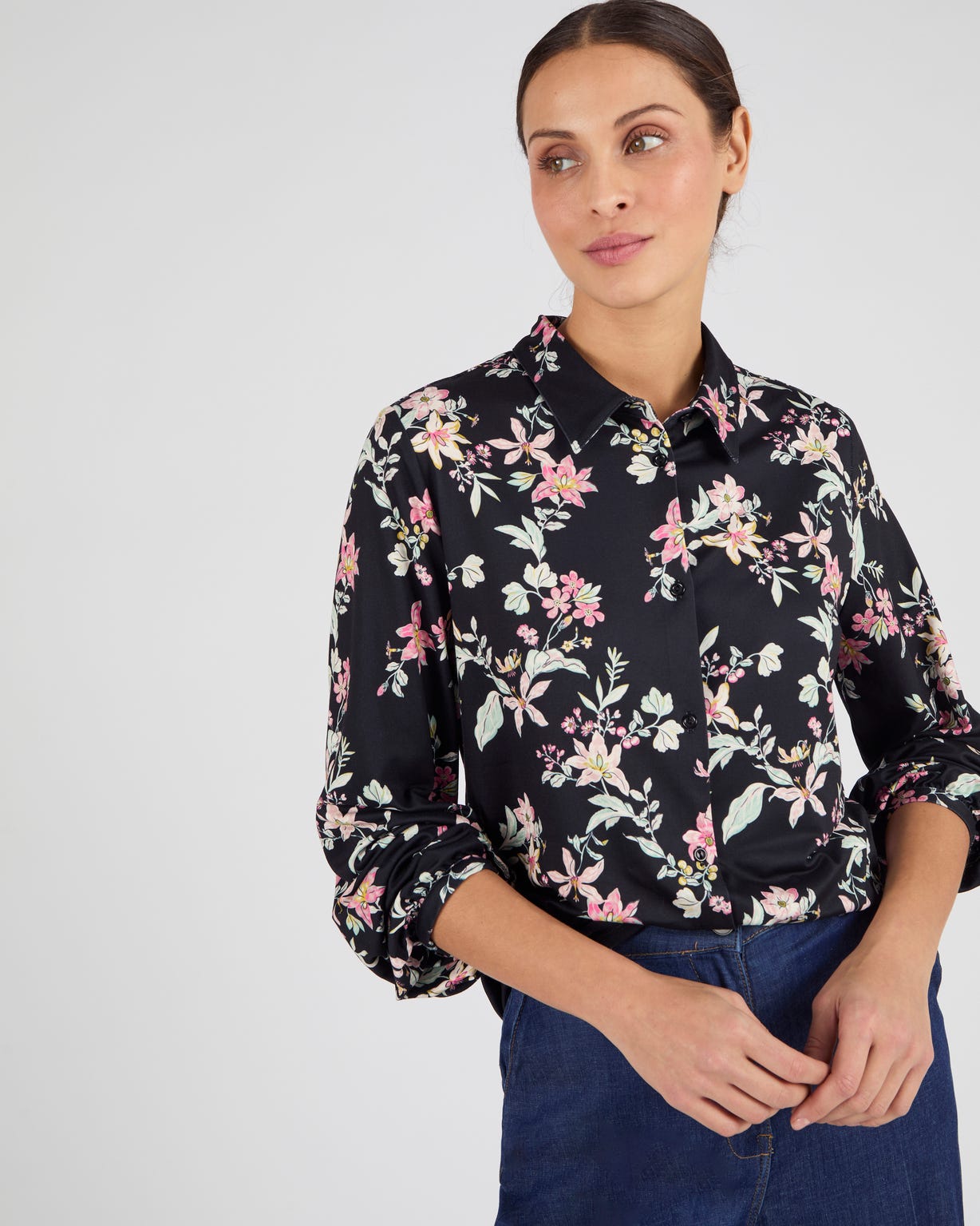 Chemisier en maille chaude