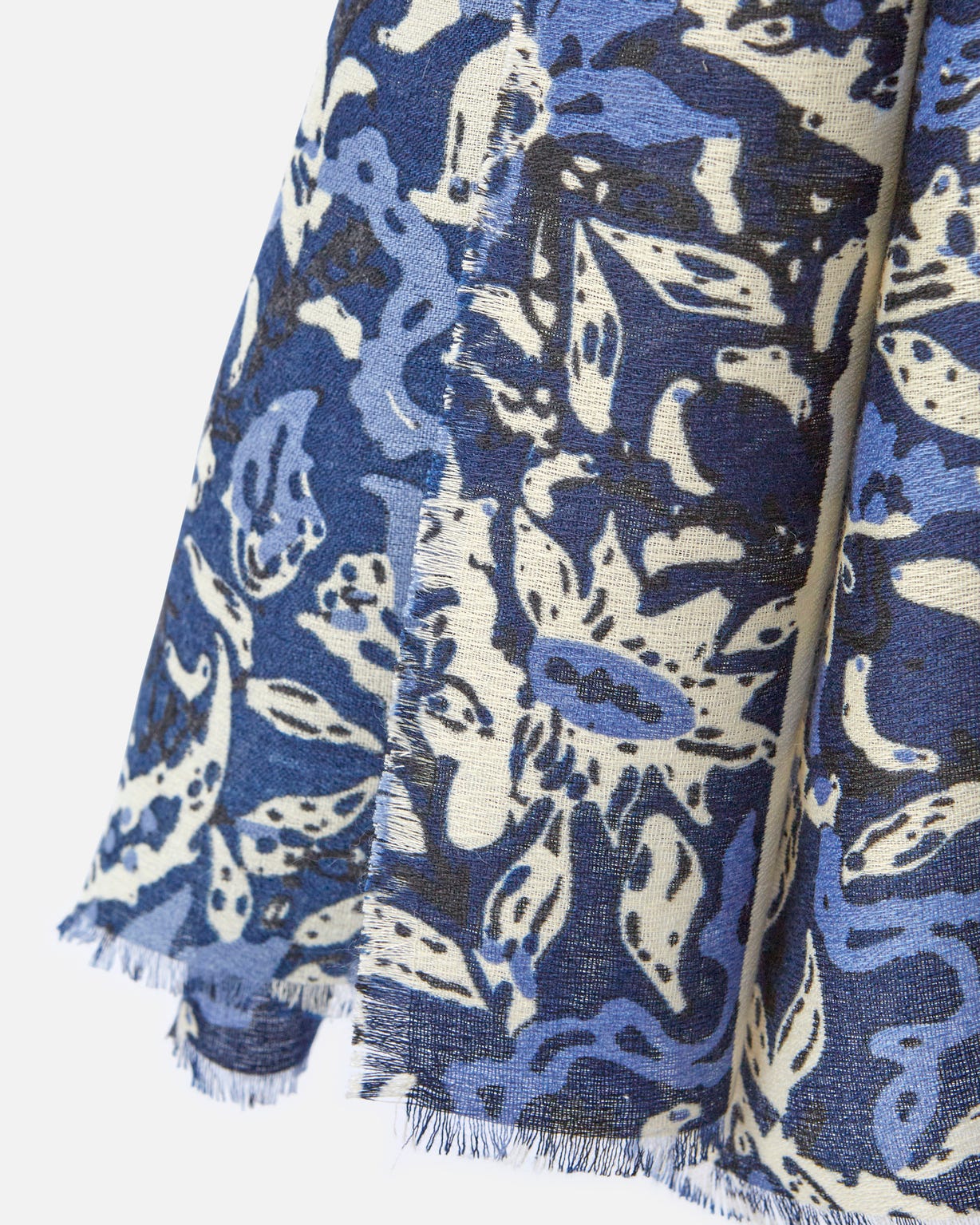 Foulard imprimé graphique