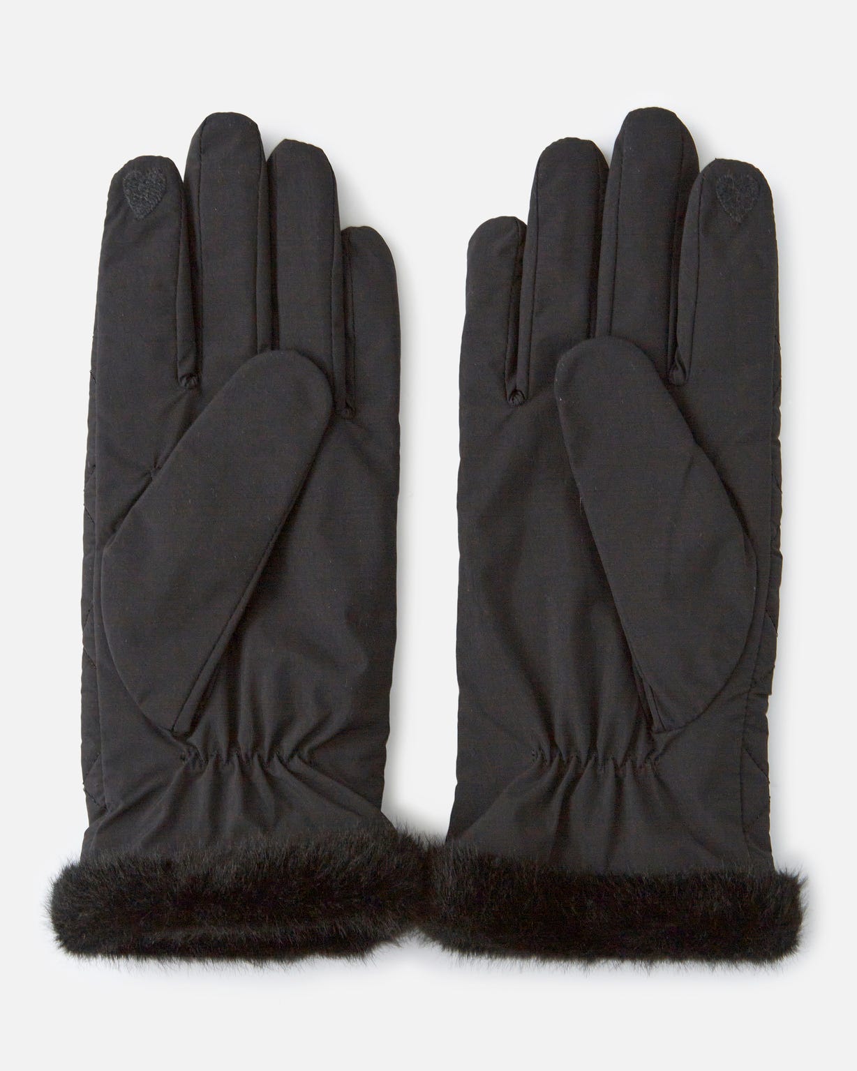 Gants matelassés et doublés