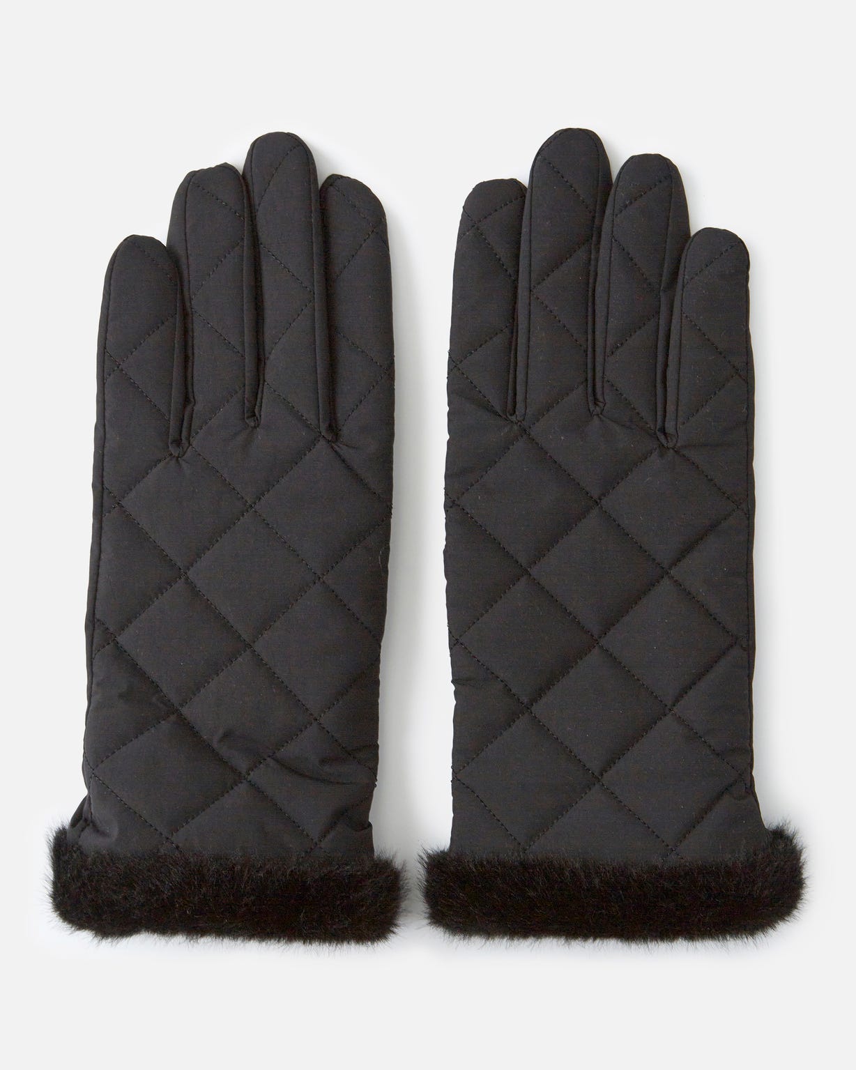 Gants matelassés et doublés
