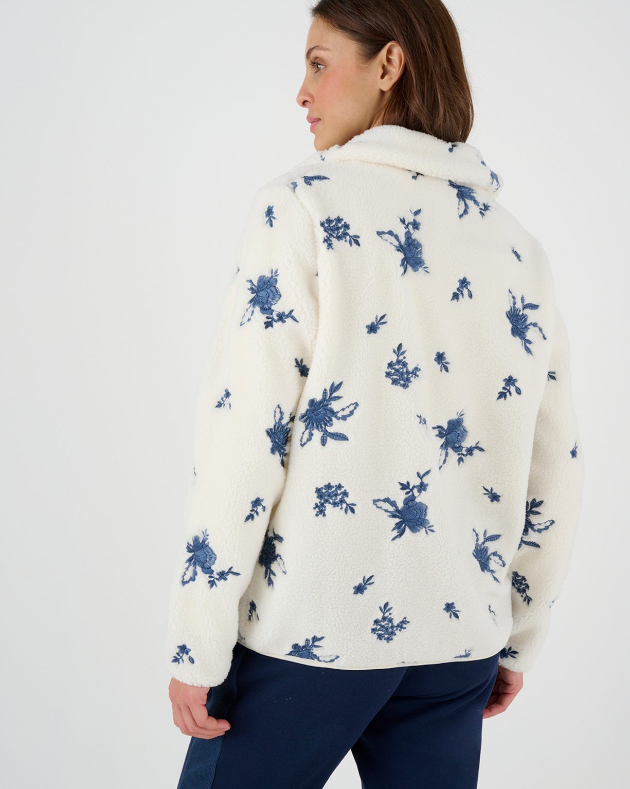 Veste de détente maille polaire brodée Thermolactyl