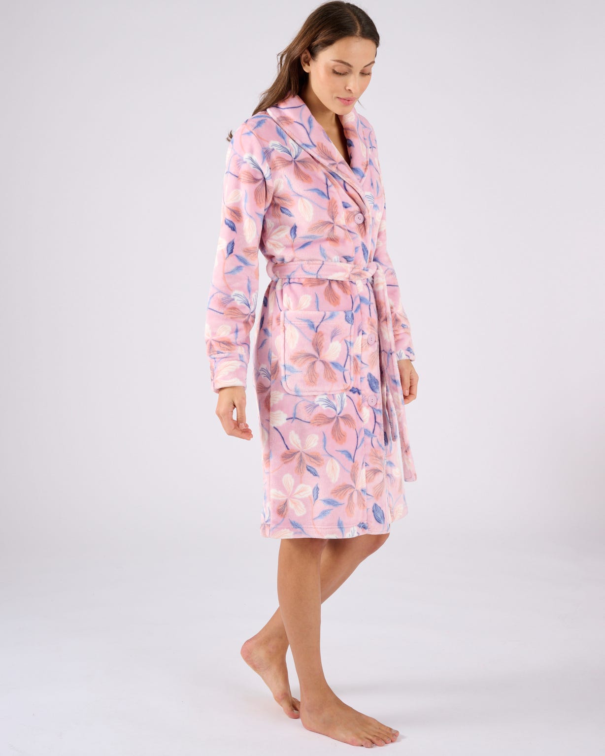 Robe de chambre Thermolactyl en maille moelleuse