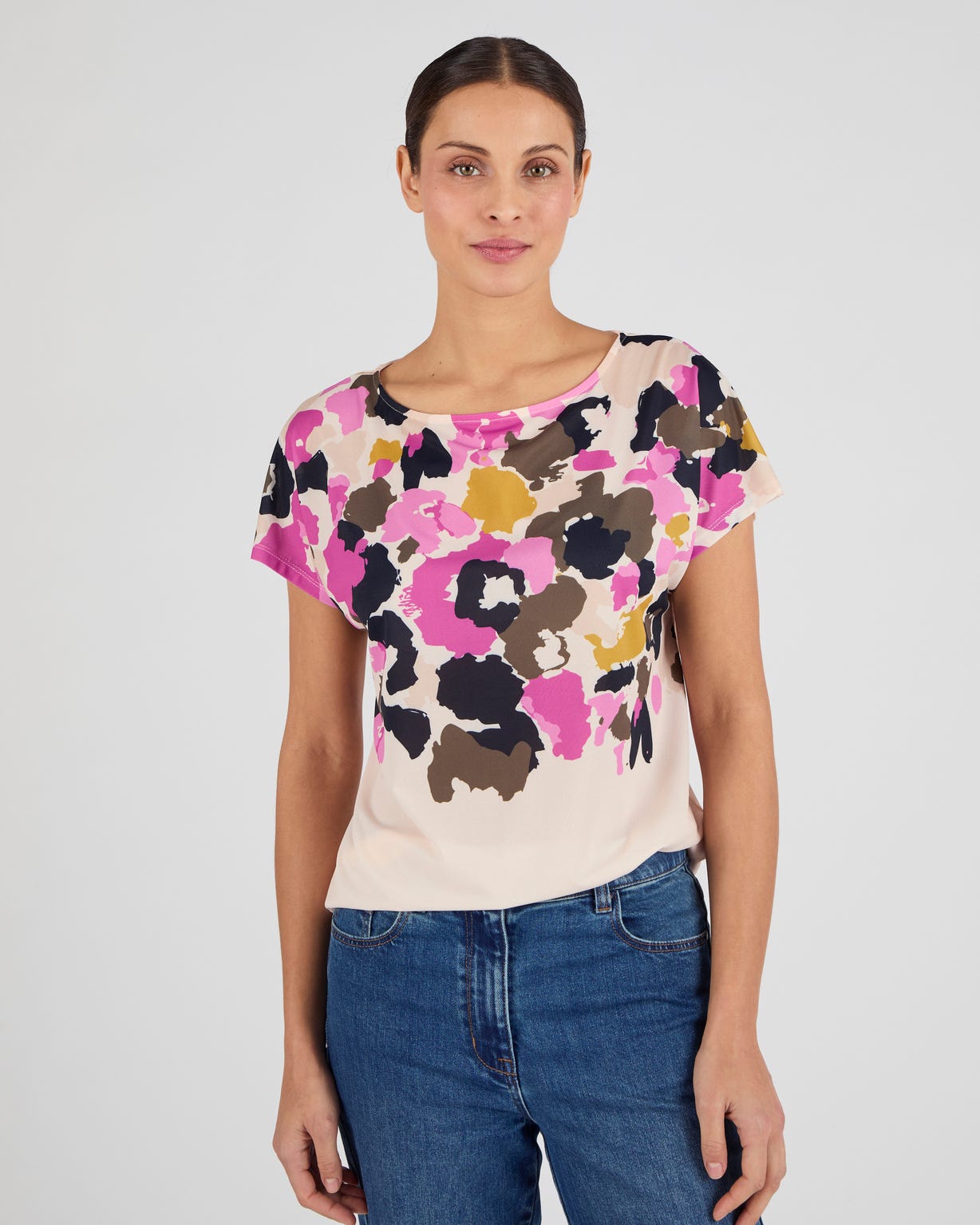 T-shirt maille crêpe