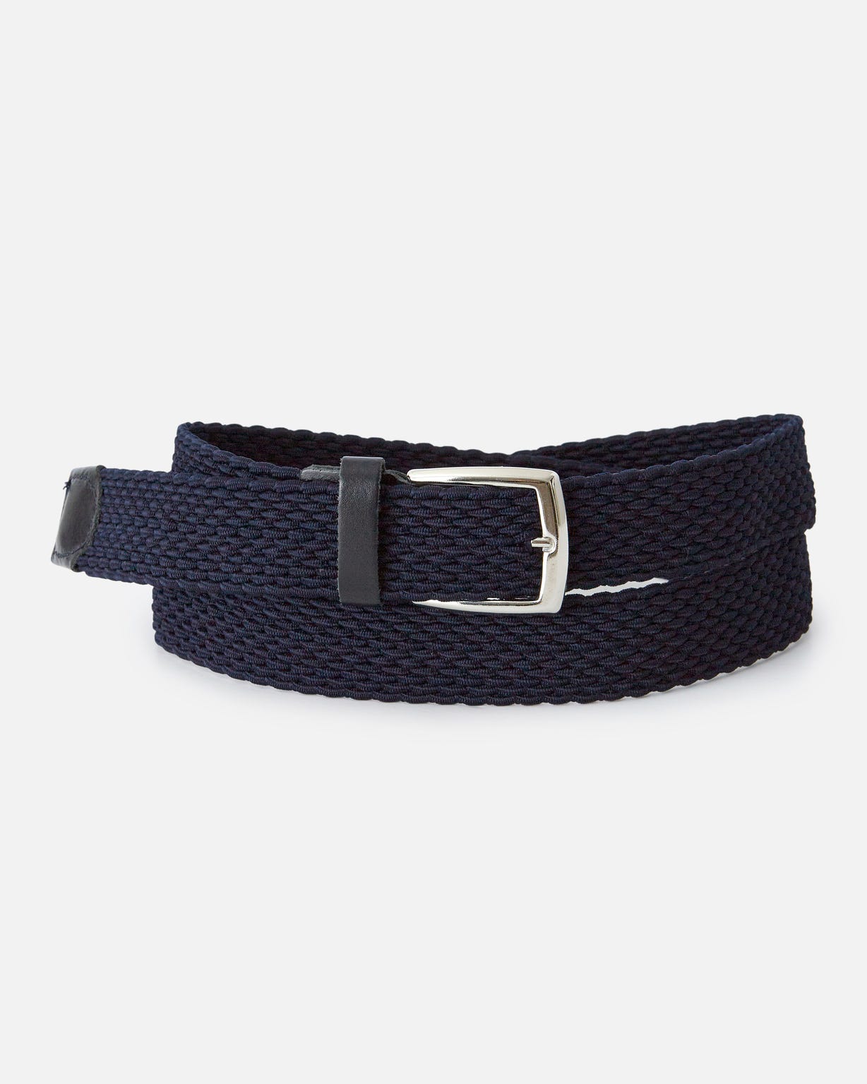 Ceinture tressée homme