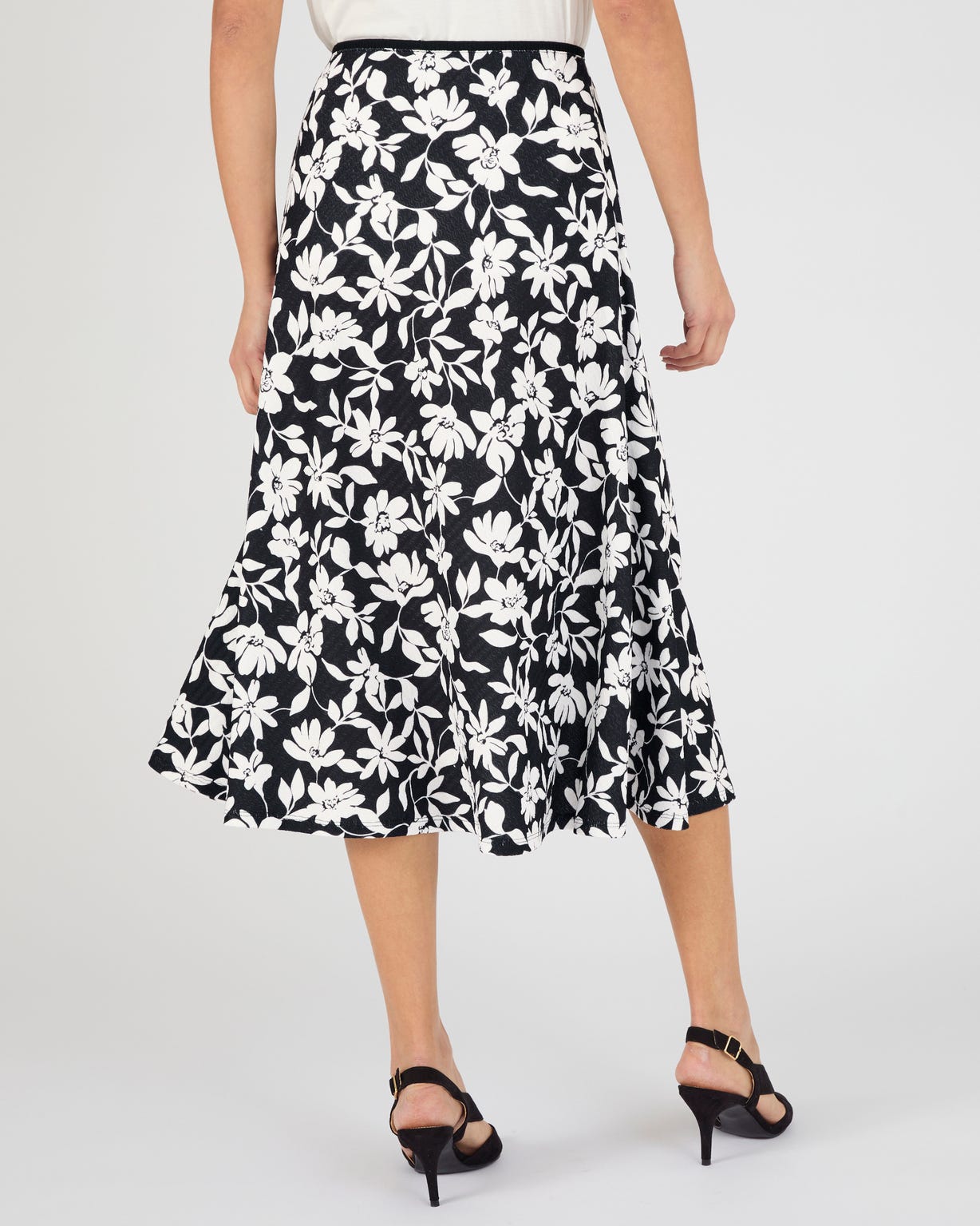 Jupe enfilable bicolore