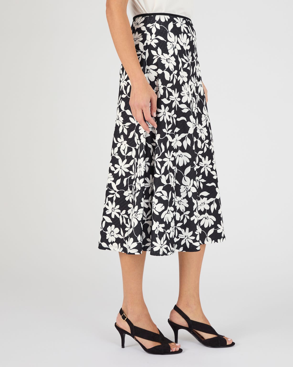 Jupe enfilable bicolore