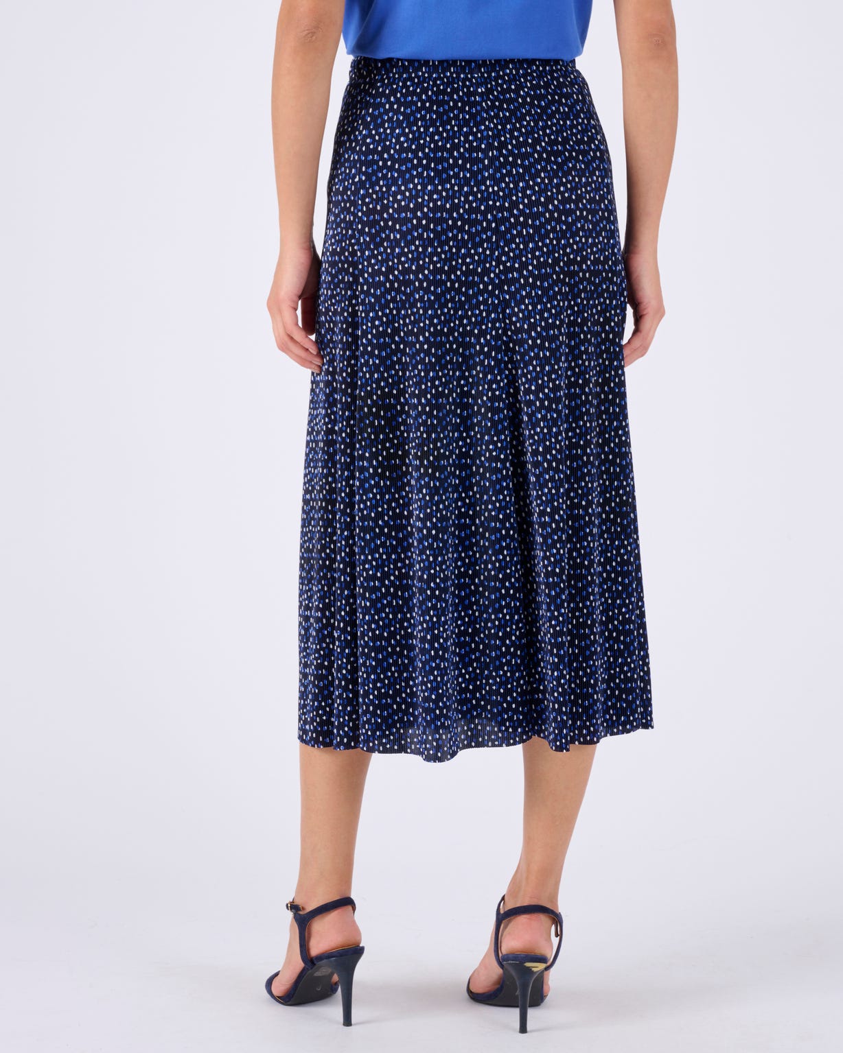 Jupe plissé permanent enfilable