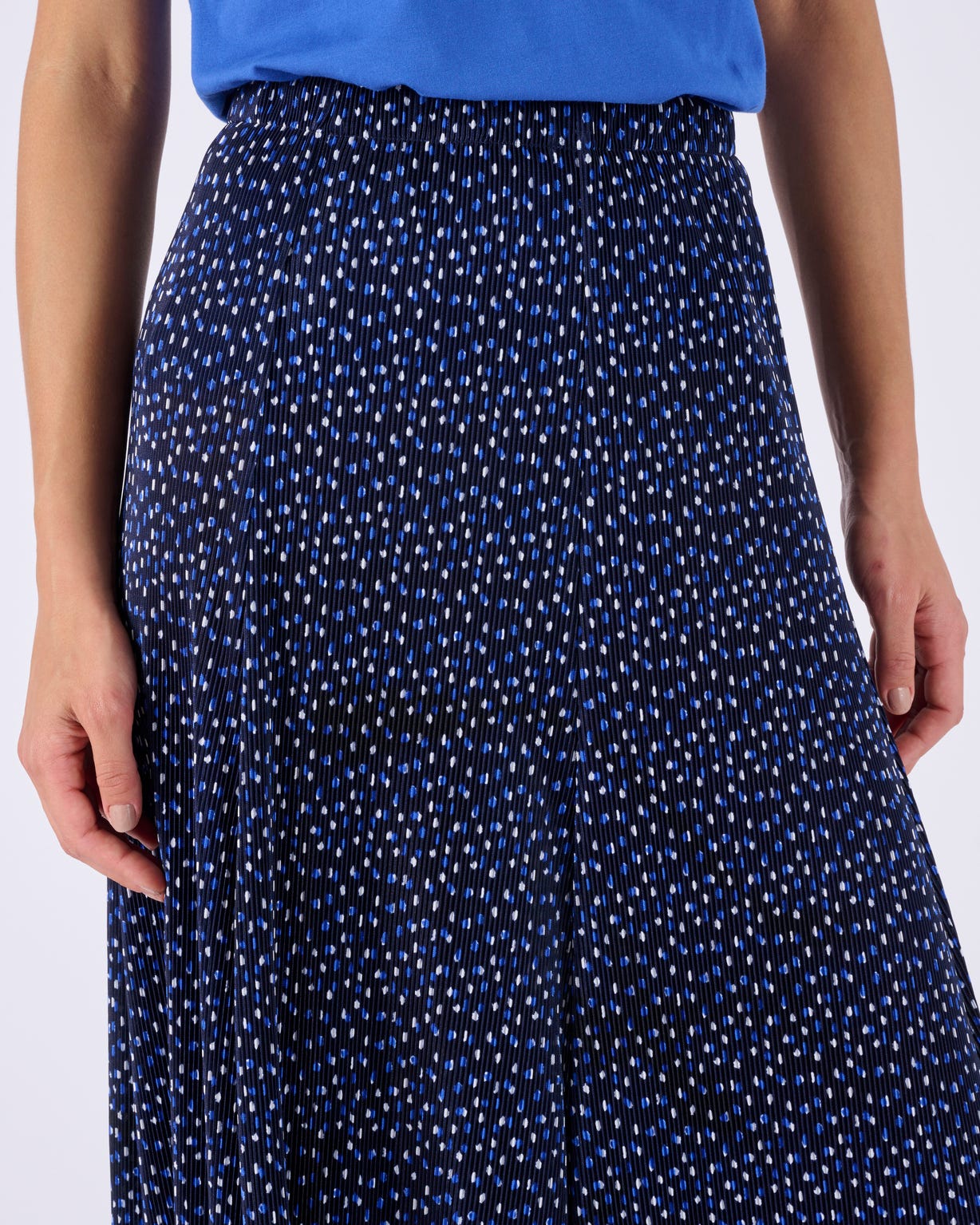 Jupe plissé permanent enfilable