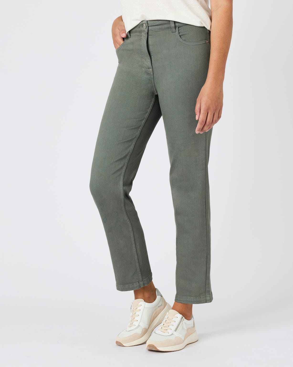 Jean droit 7/8ème Perfect Fit by Damart