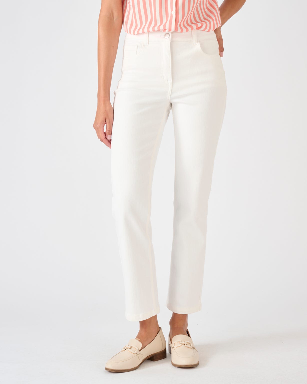 Jean droit 7/8ème Perfect Fit by Damart