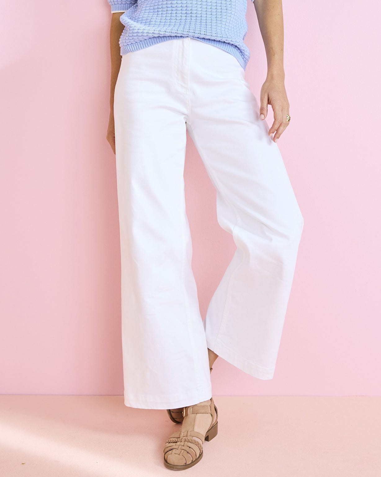 Pantalon 7/8ème large