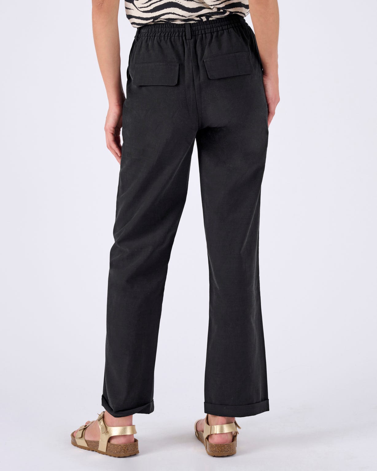 Pantalon 7/8ème enfilable poches cargo