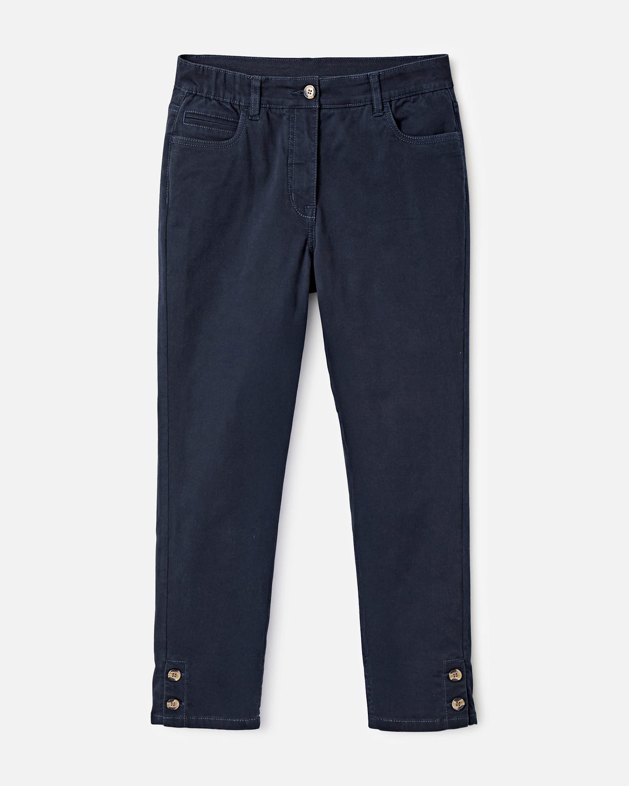 Pantalon 7/8ème fantaisie boutonnée