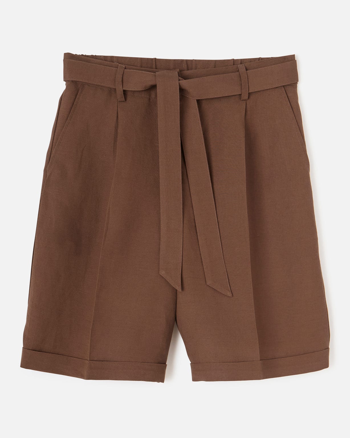Bermuda mélange lin et viscose