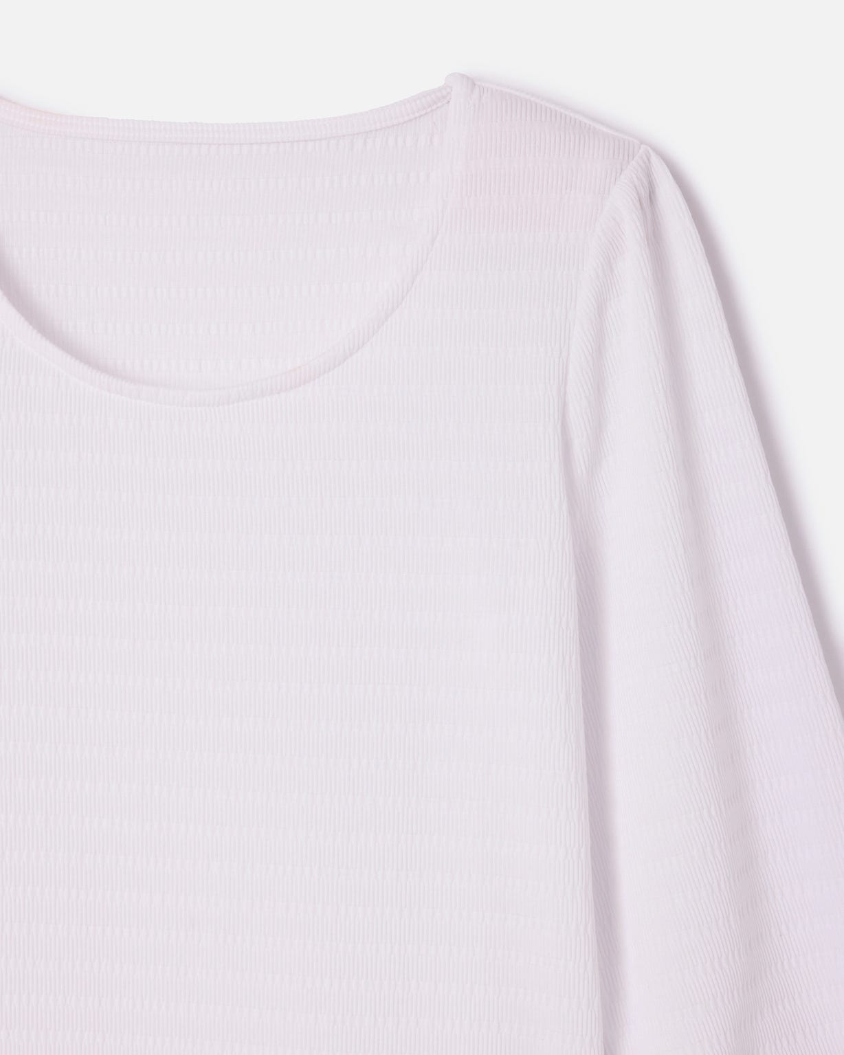 T-shirt maille texturée