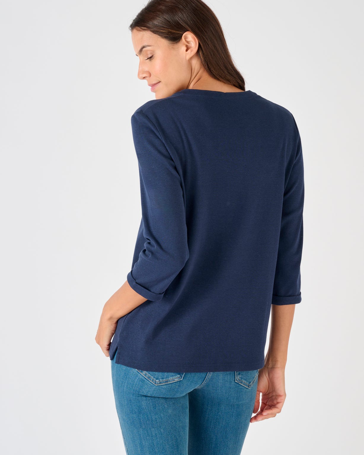 T-shirt uni ou imprimé pur coton