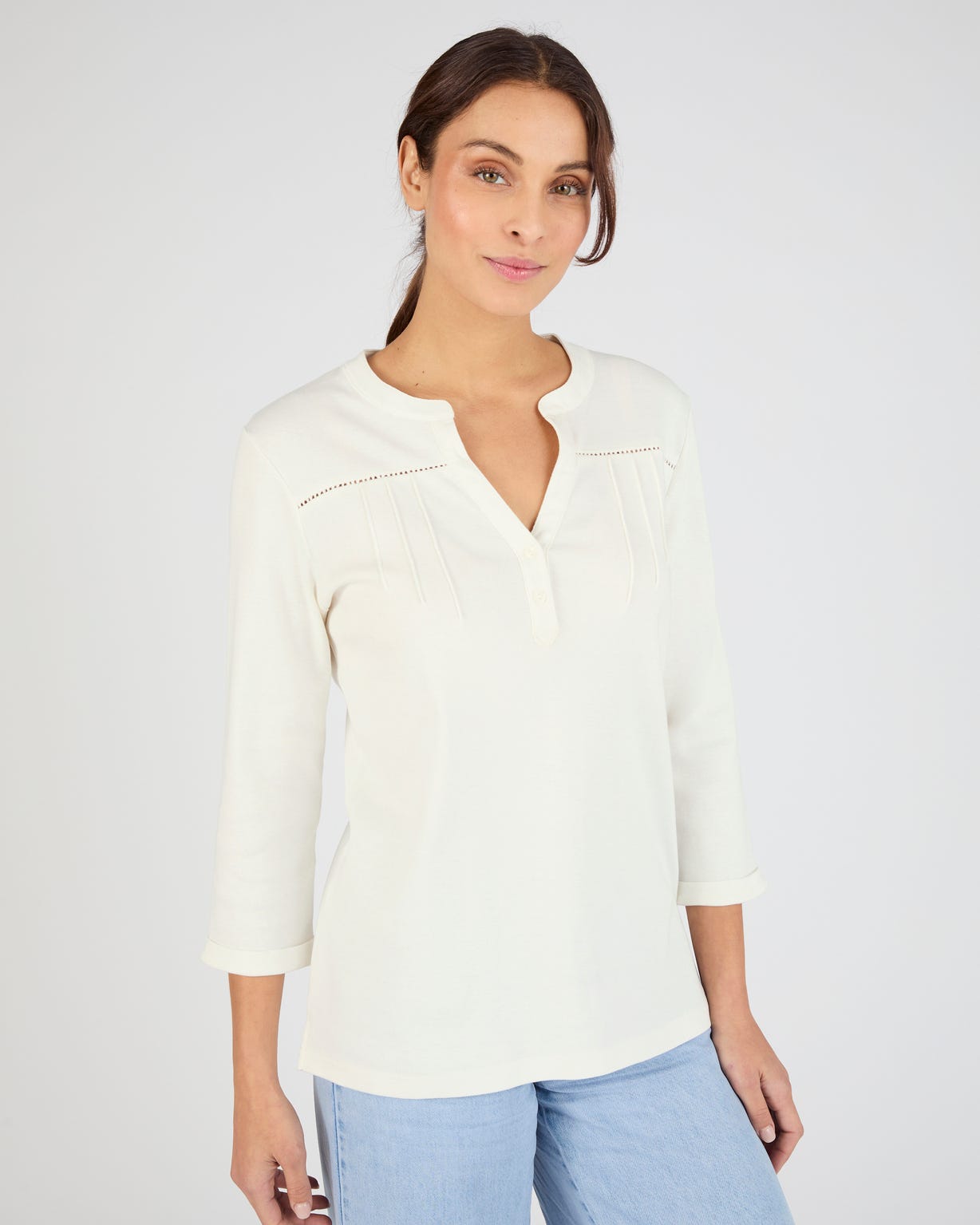 T-shirt uni ou imprimé pur coton