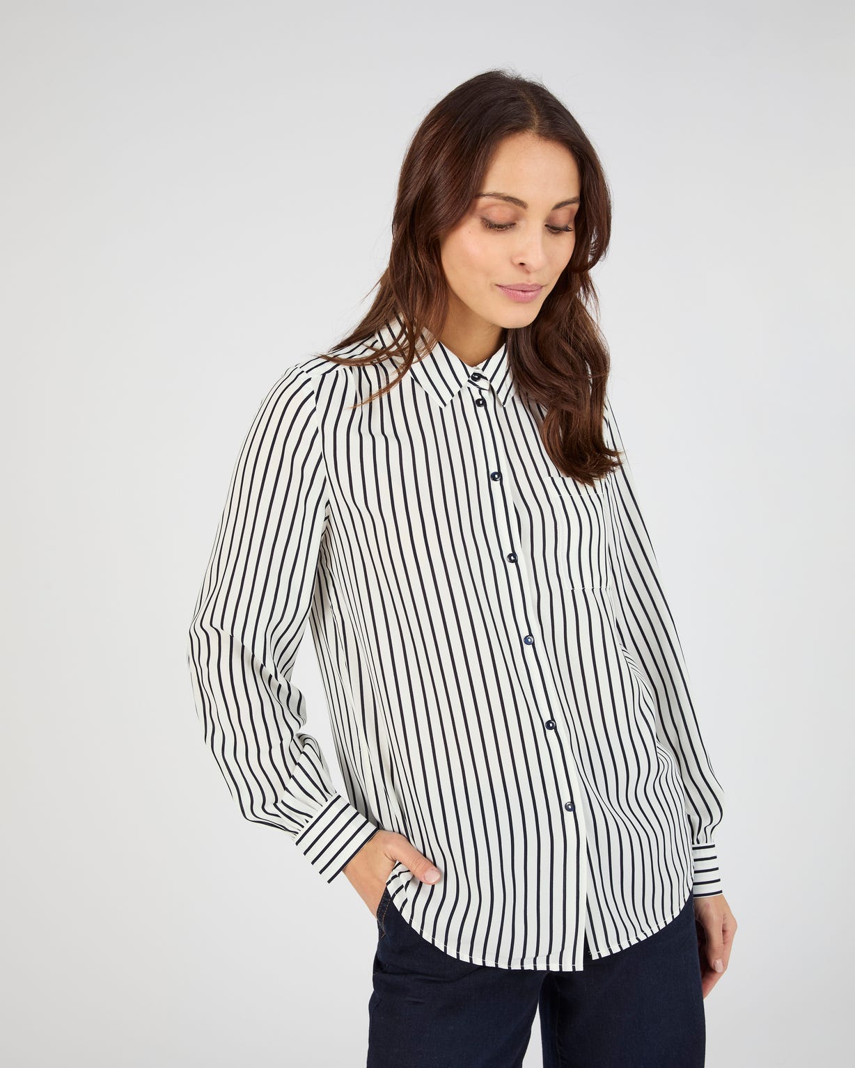 Chemisier fluide imprimé