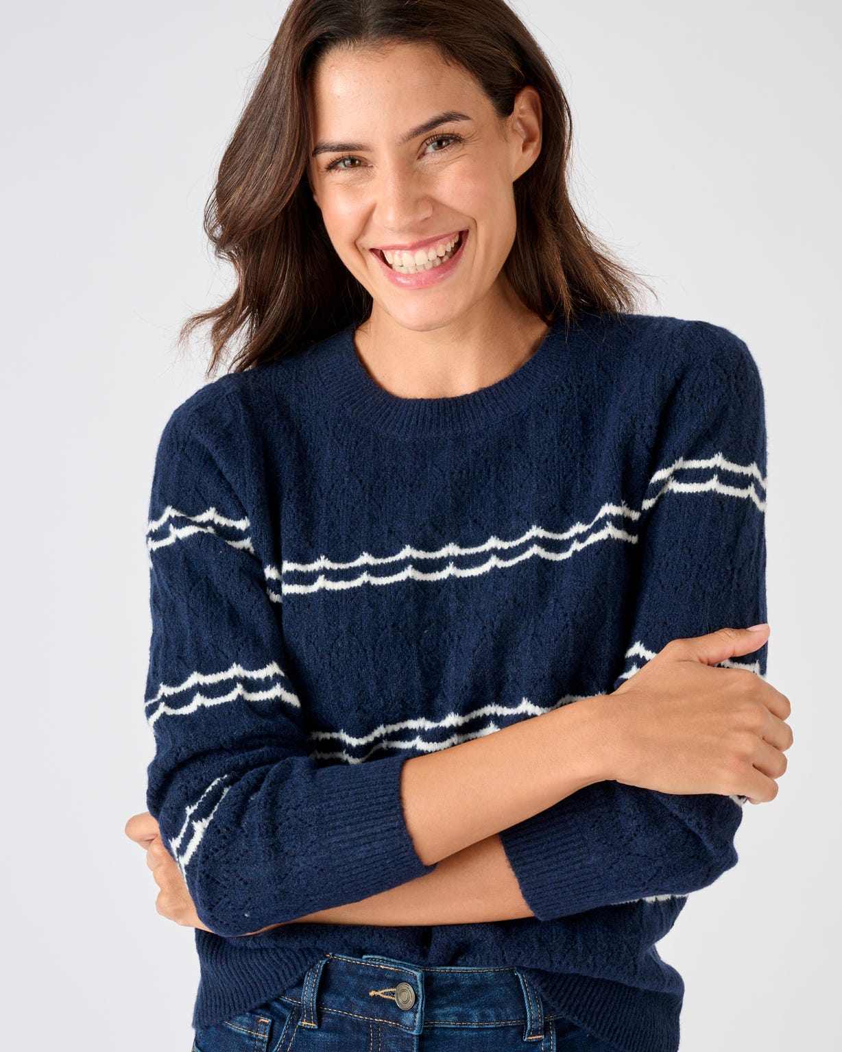 Pull ajouré esprit marin Thermolactyl