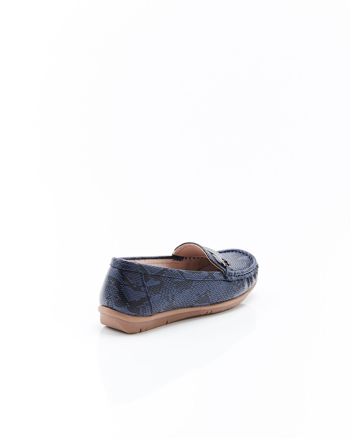 Mocassins motif animalier