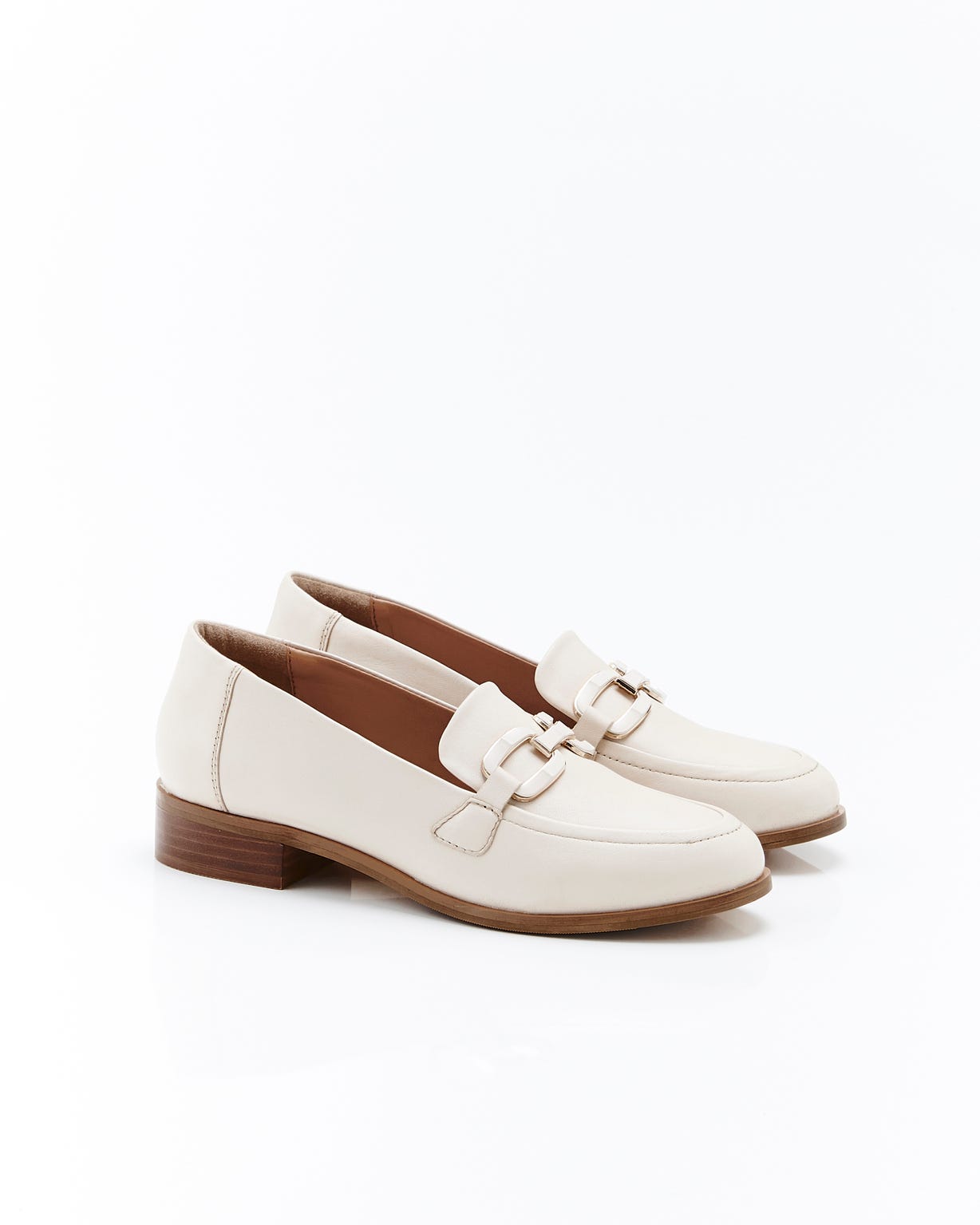 Mocassins en cuir