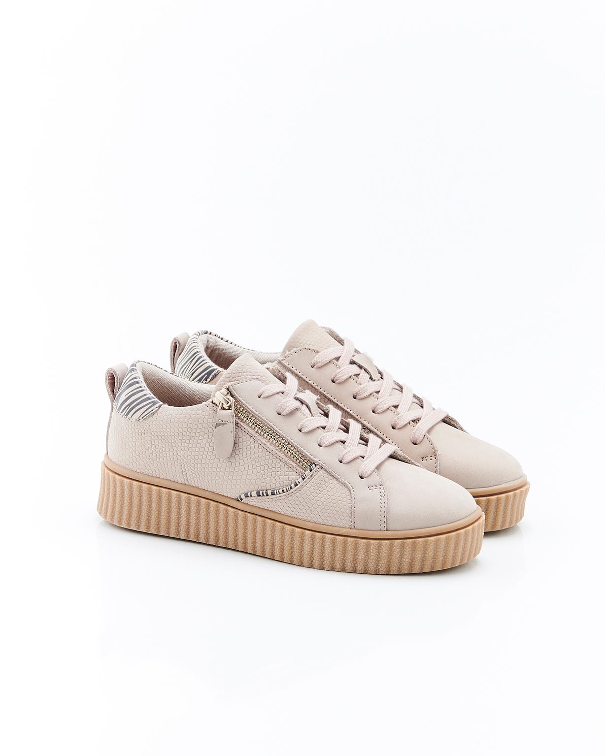 Tennis Amortyl cuir embossé