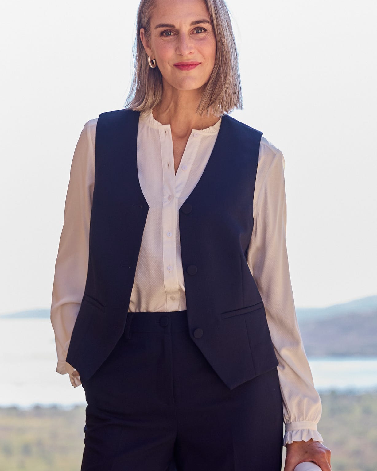 Gilet de costume sans manches