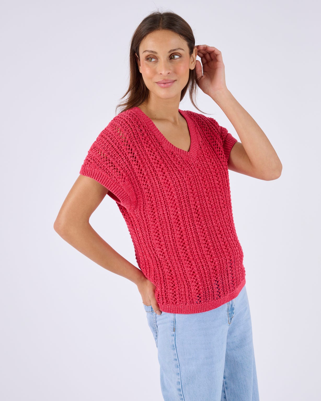 Pull à côtes fantaisie
