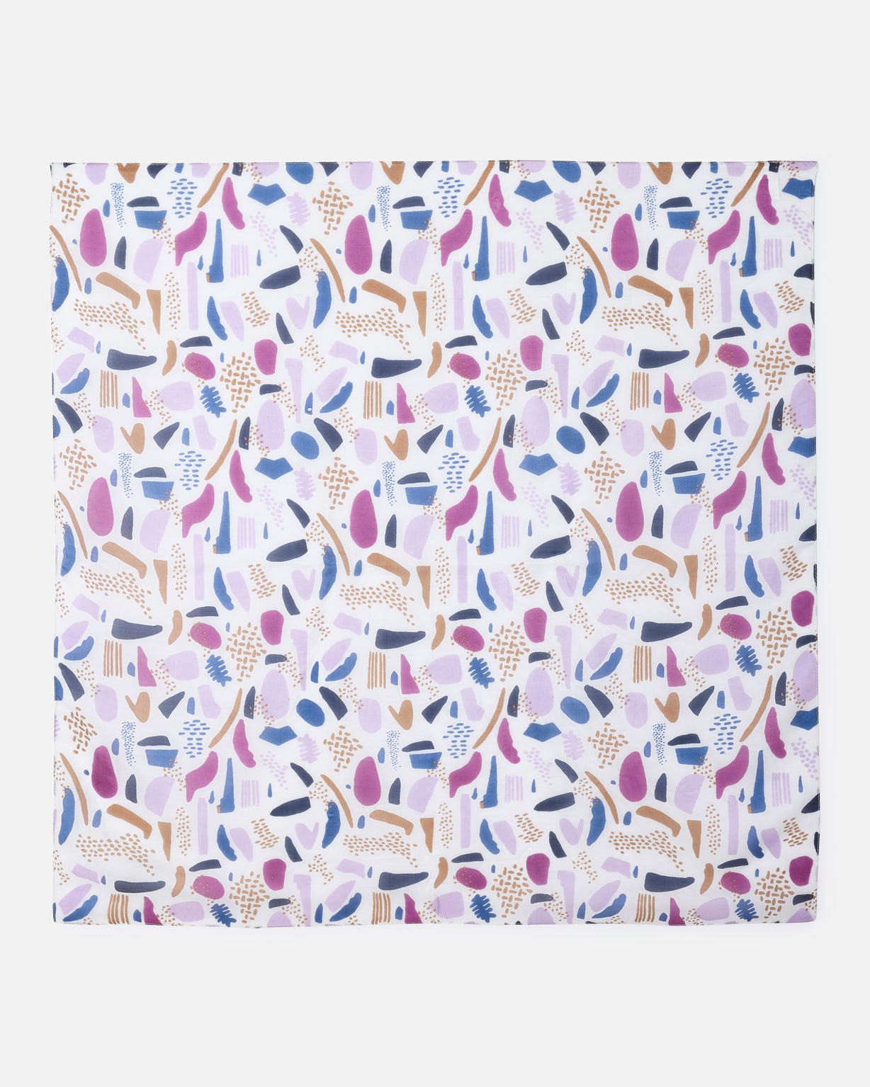 Foulard pure soie esprit tachiste