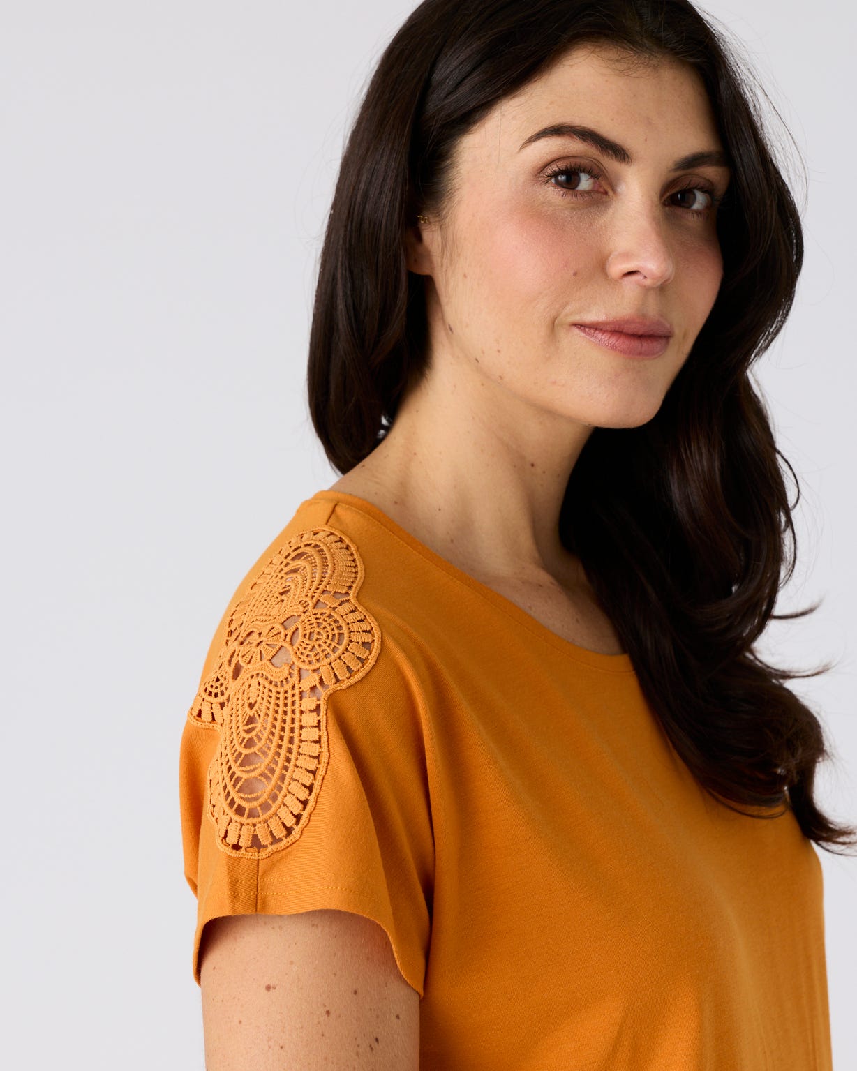 T-shirt Climatyl détail dentelle