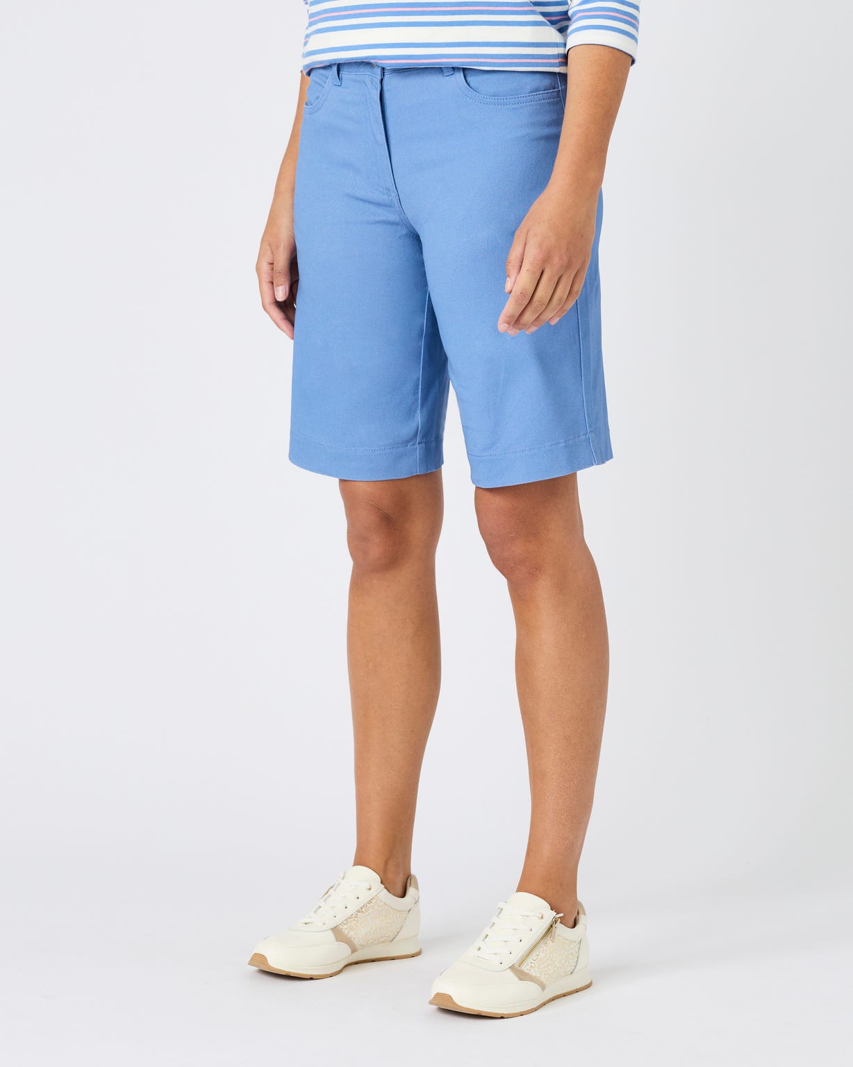 Bermuda coton stretch