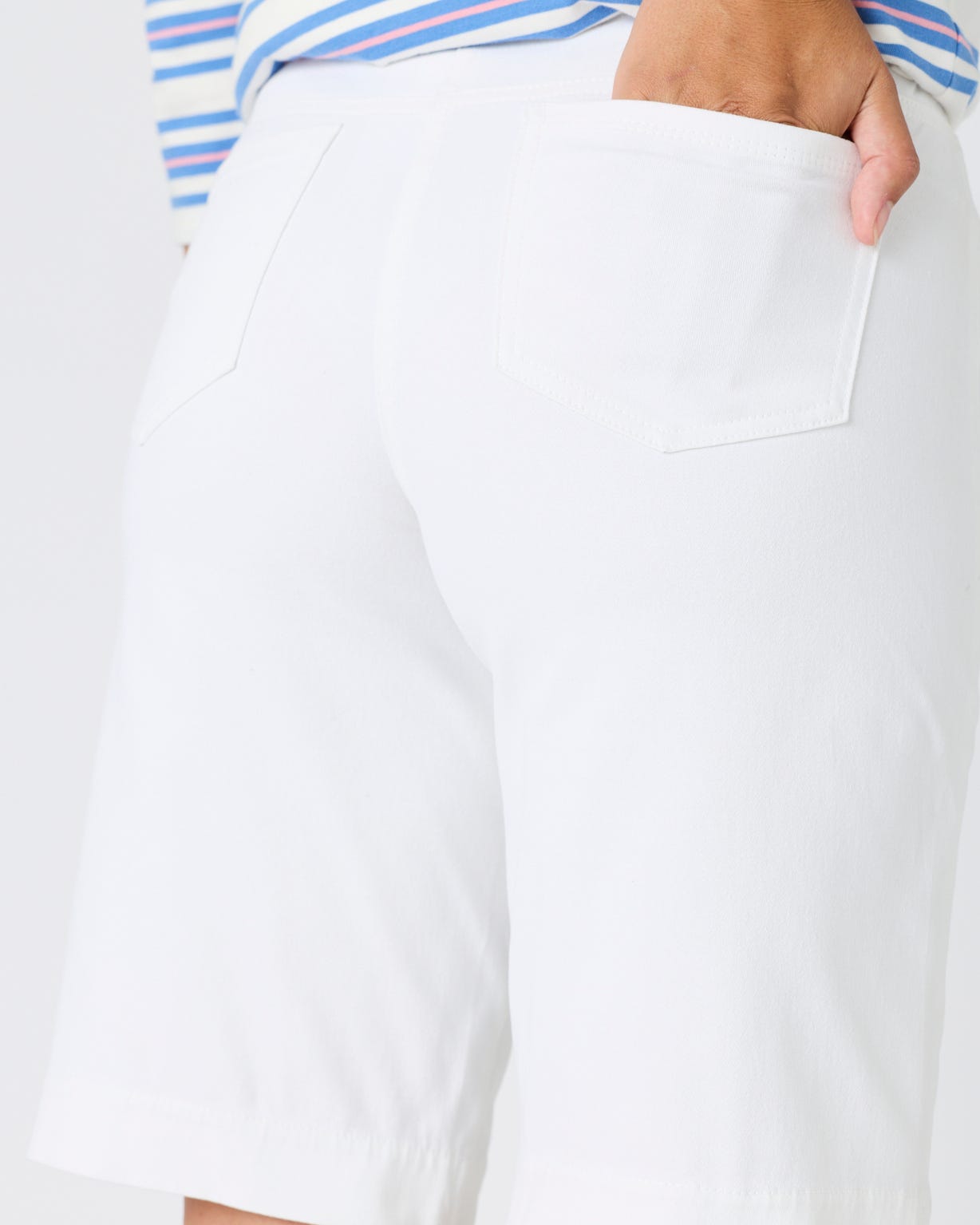 Bermuda coton stretch