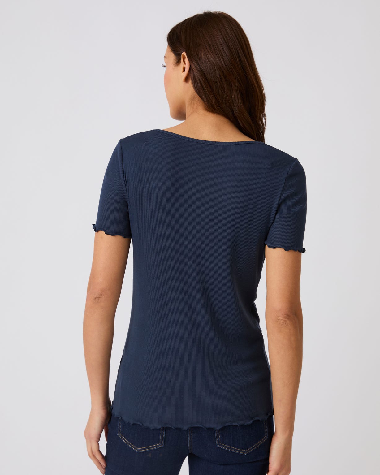 T-shirt Essential en fine côte