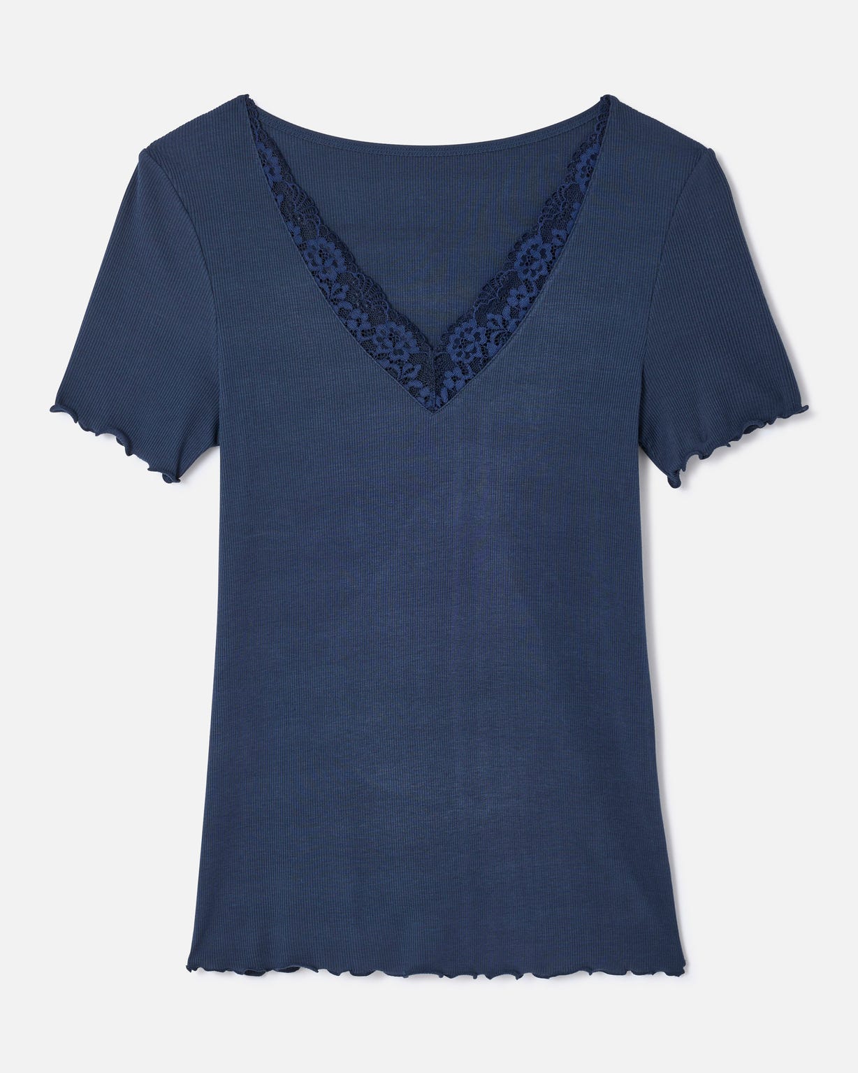 T-shirt Essential en fine côte