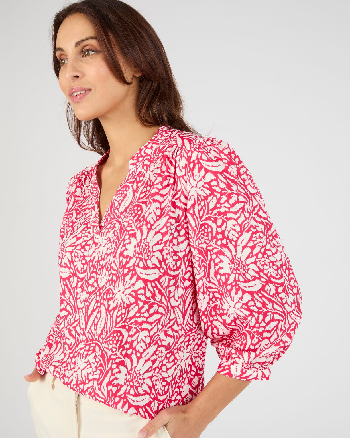 Blouse imprimée manches 3/4 Climatyl