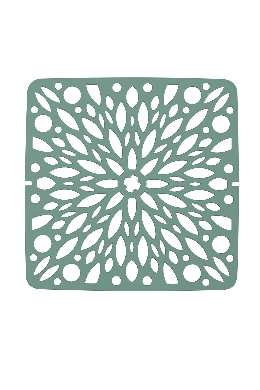 Lot de 2 tapis fond d'évier en élastomère antidérapant