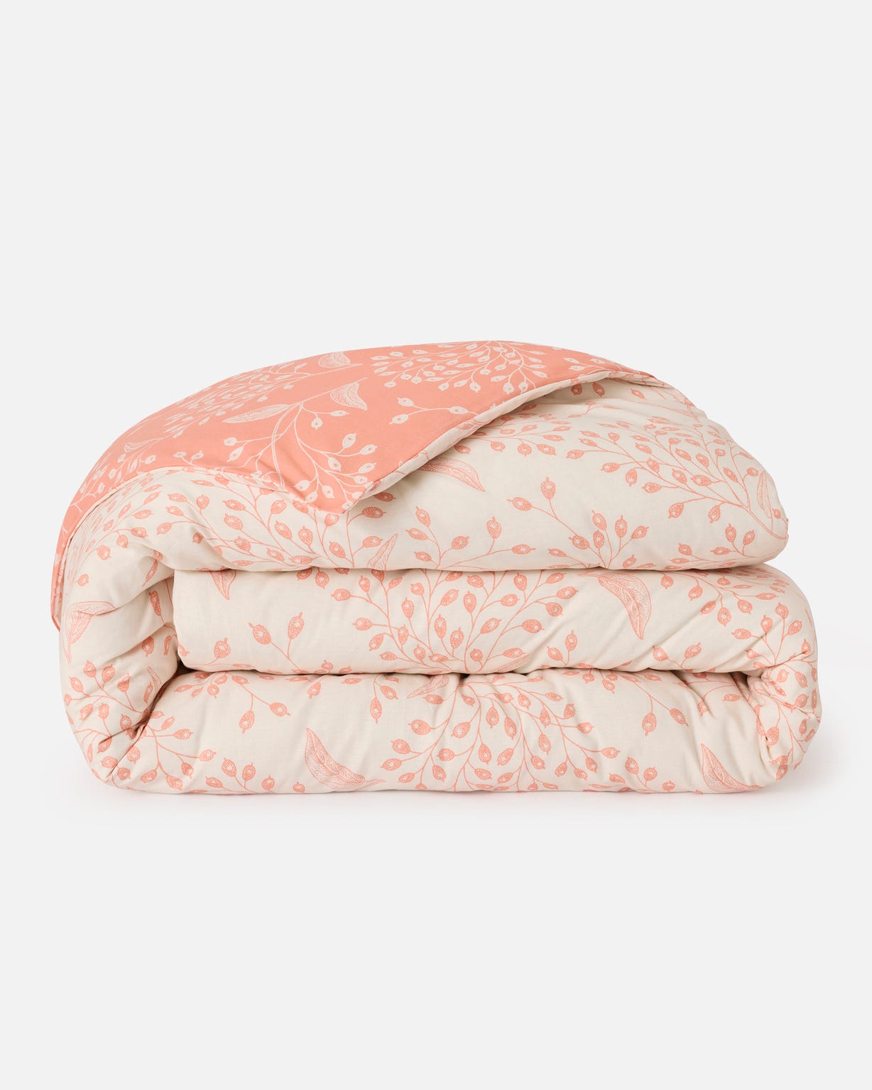 Housse de couette réversible Lucie pur coton