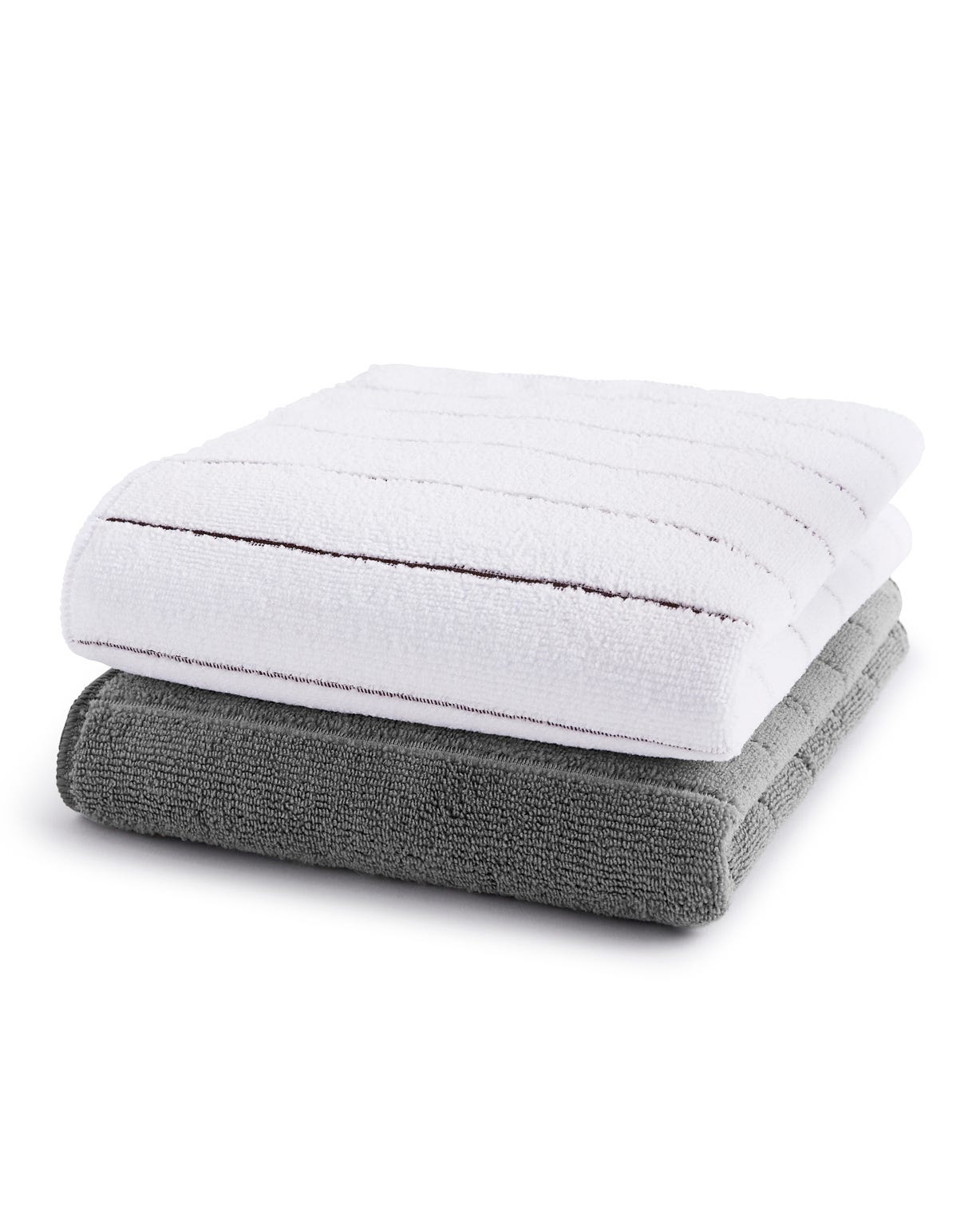 Lot de 2 torchons microfibre