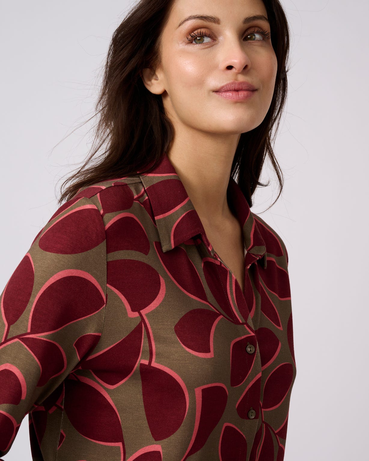 Chemisier maille stretch