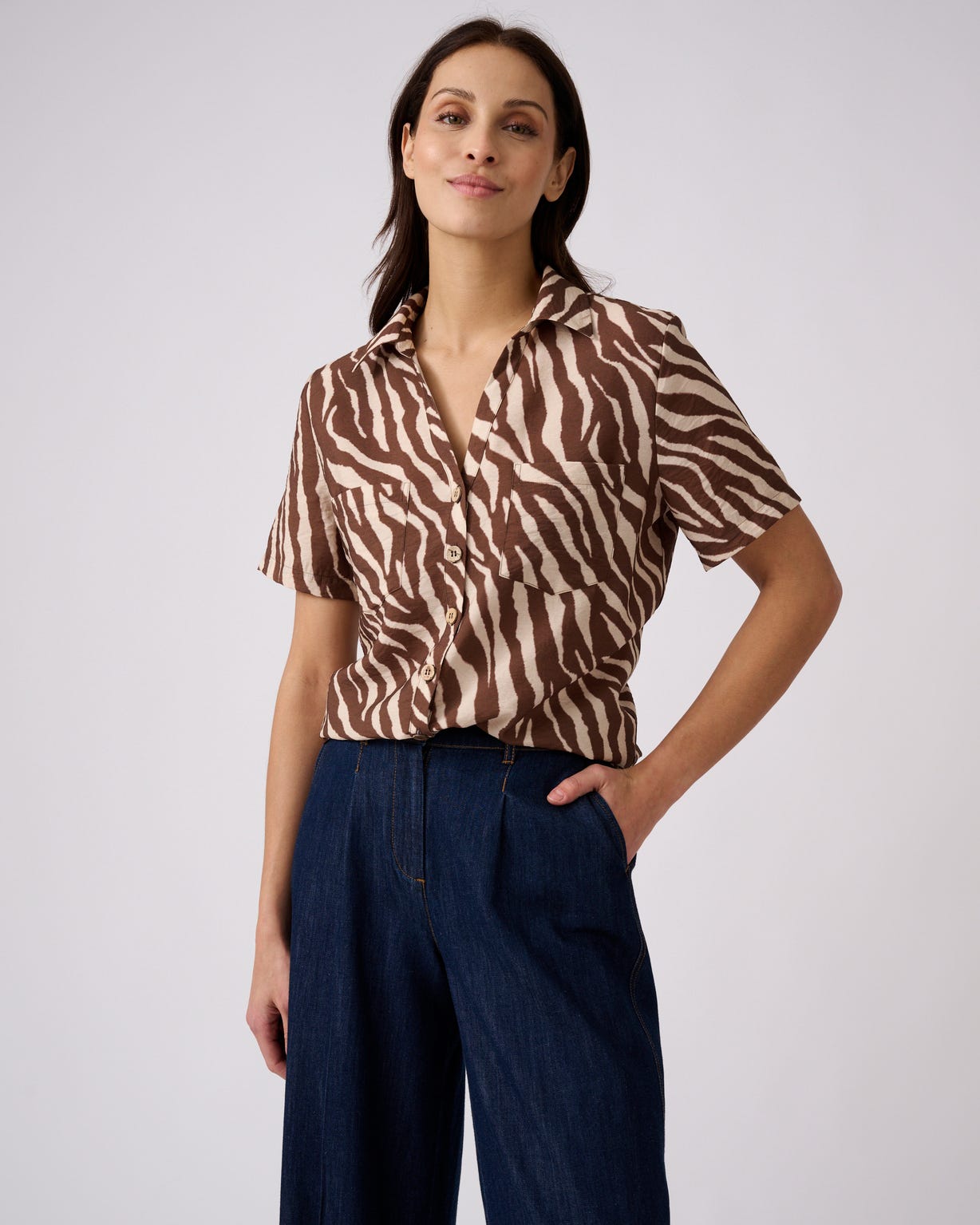 Chemisier Climatyl imprimé animalier