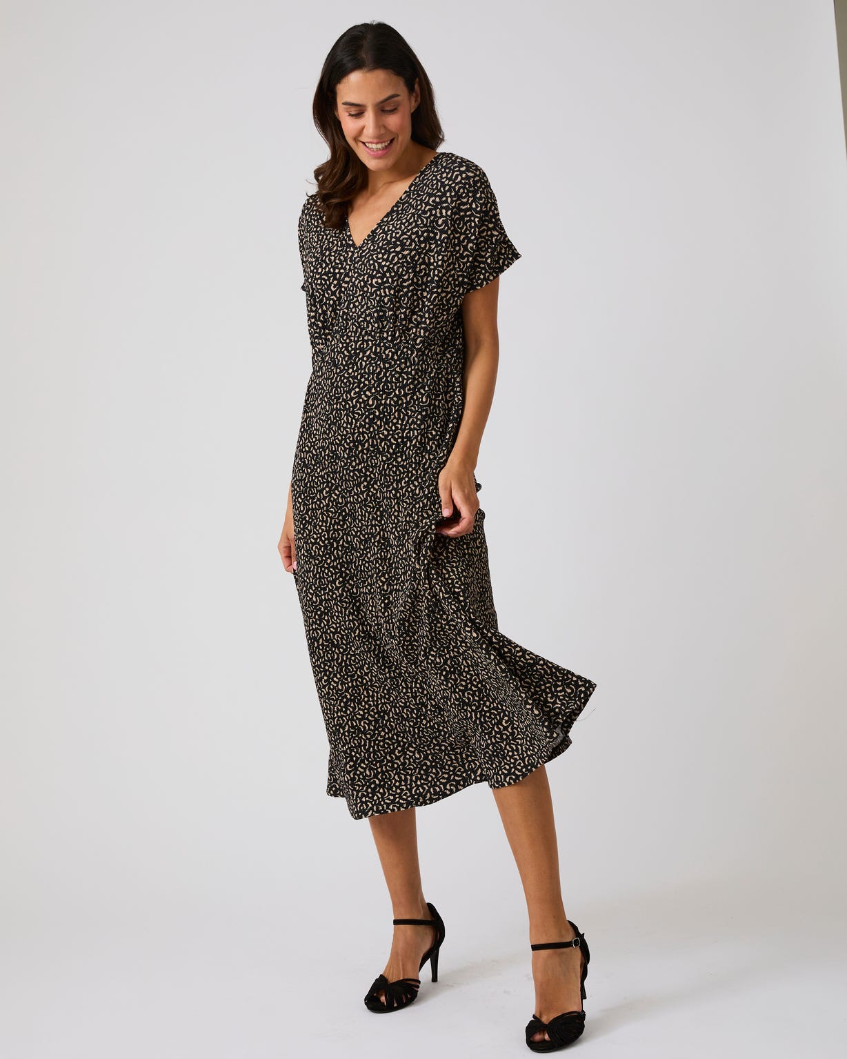 Robe plissé permanent