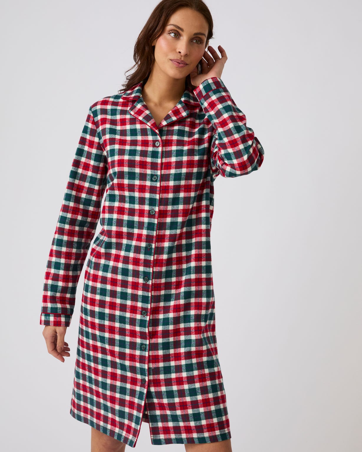 Liquette en flanelle pur coton
