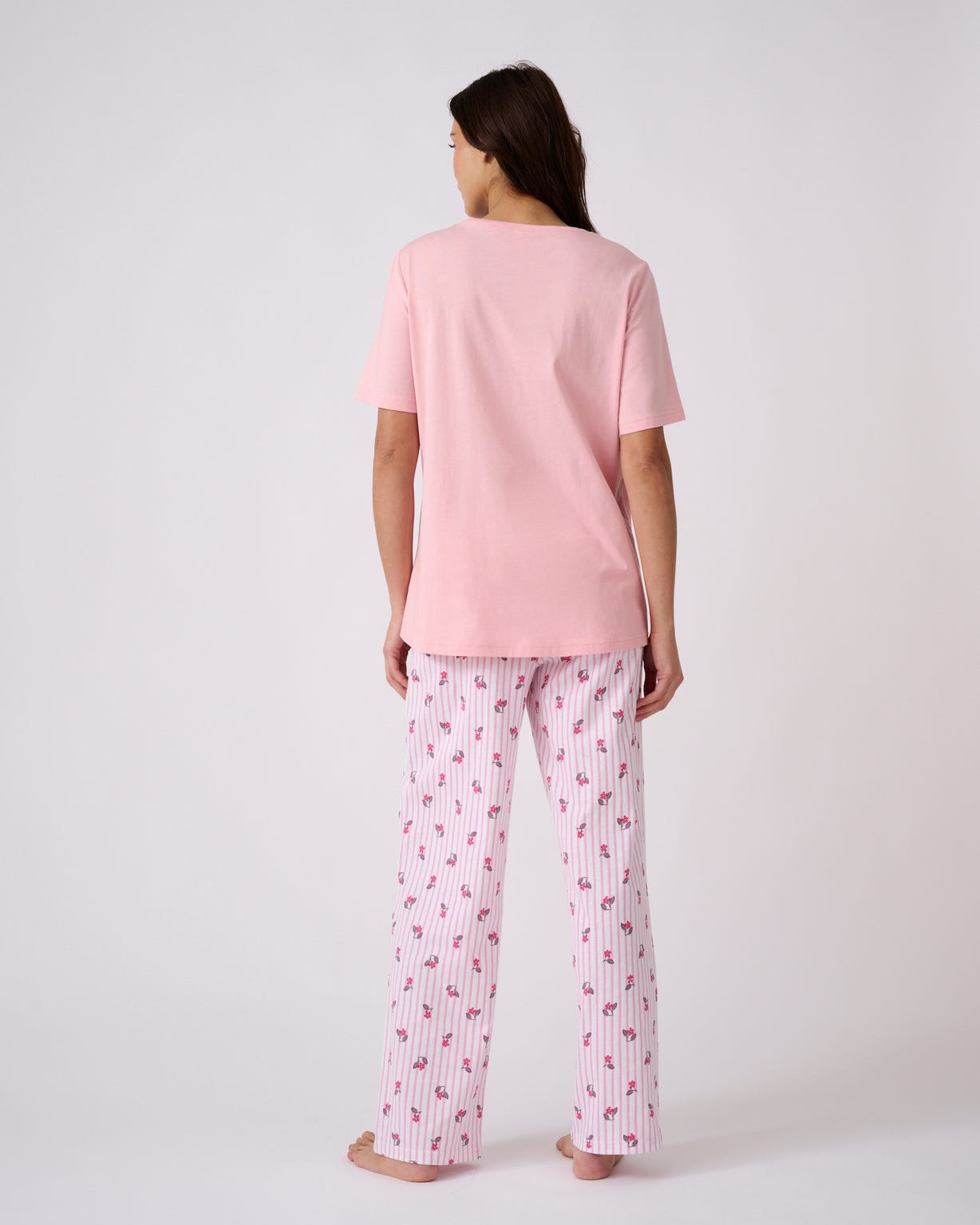 Pyjama en pur coton peigné