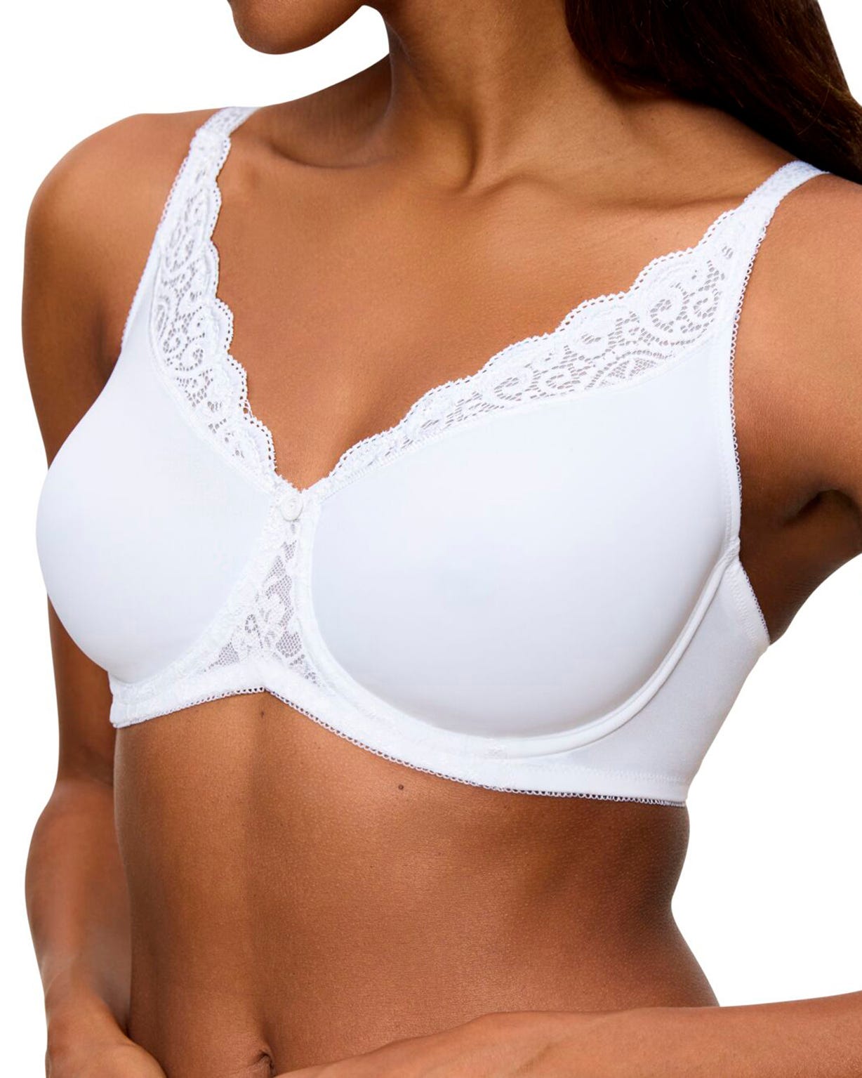 Soutien-gorge à armatures maille et dentelle Amourette de Triumph