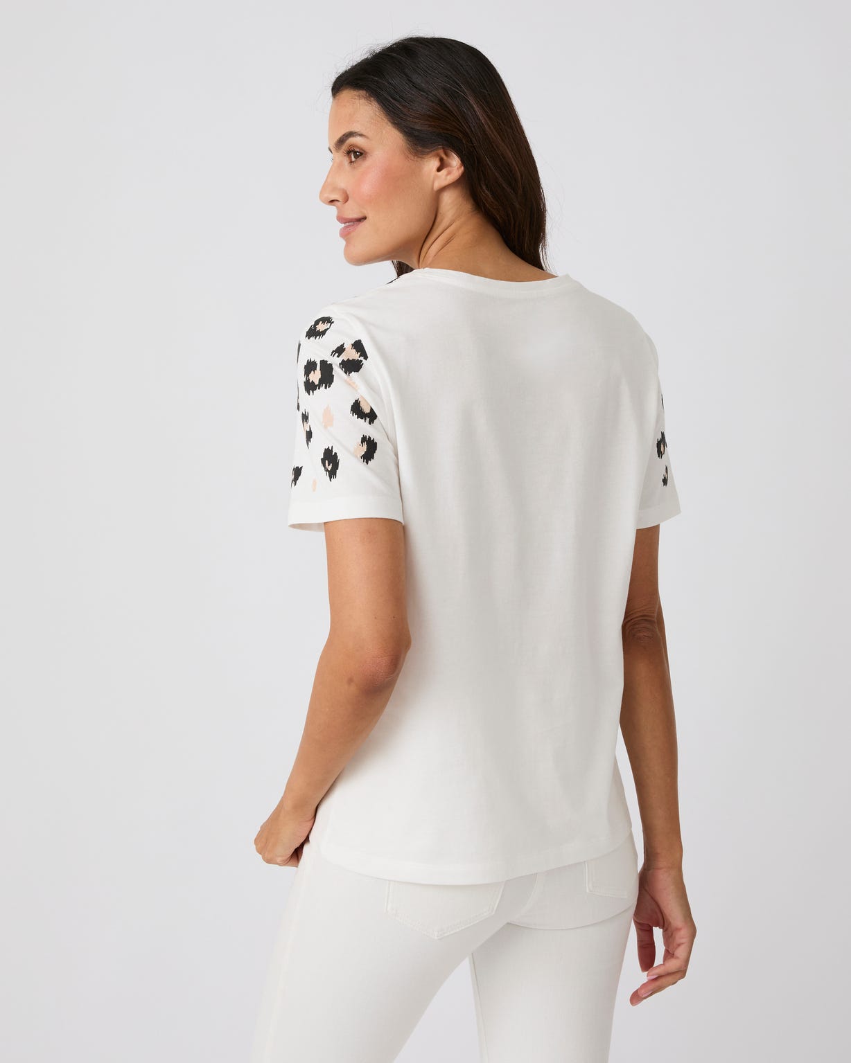 T-shirt imprimé reliefé