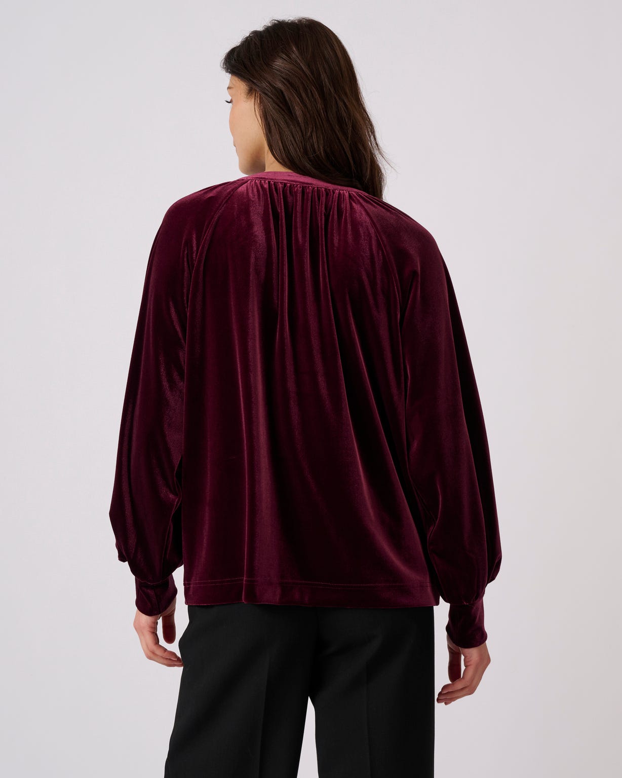T-shirt en velours ras