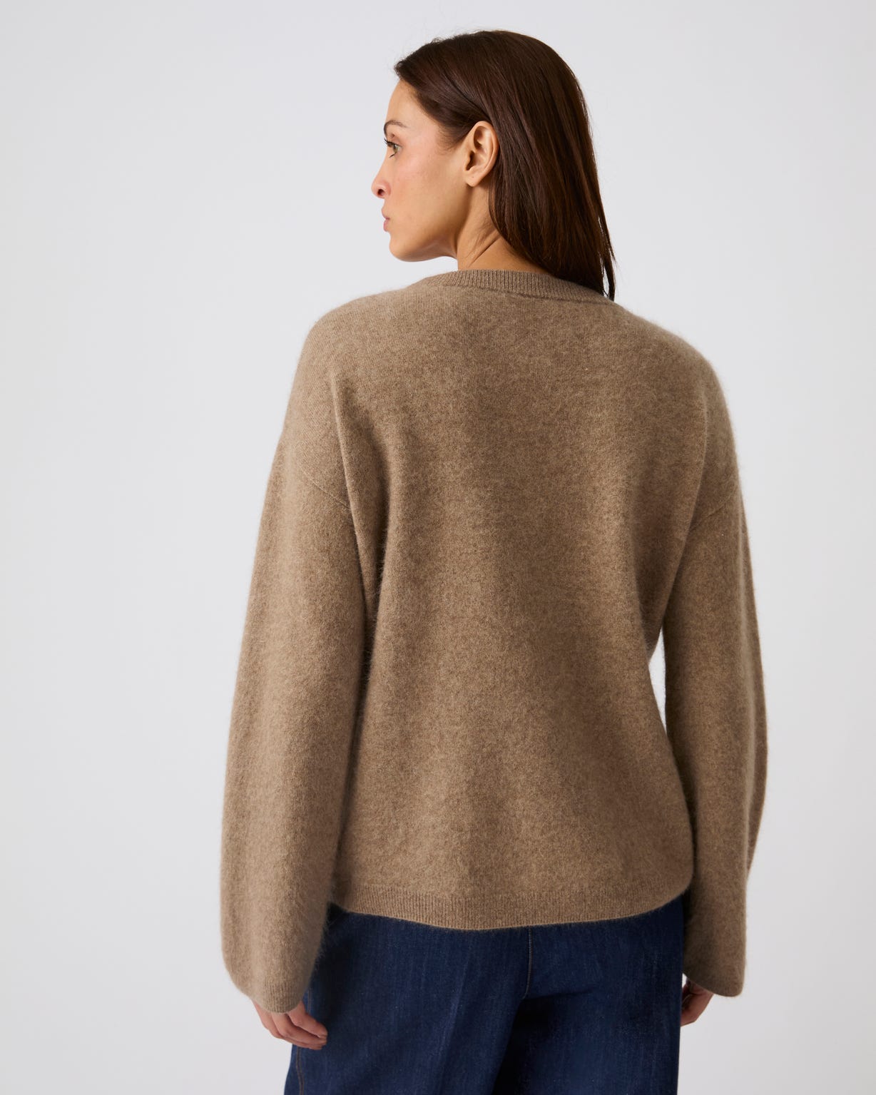 Pull pure laine brossée