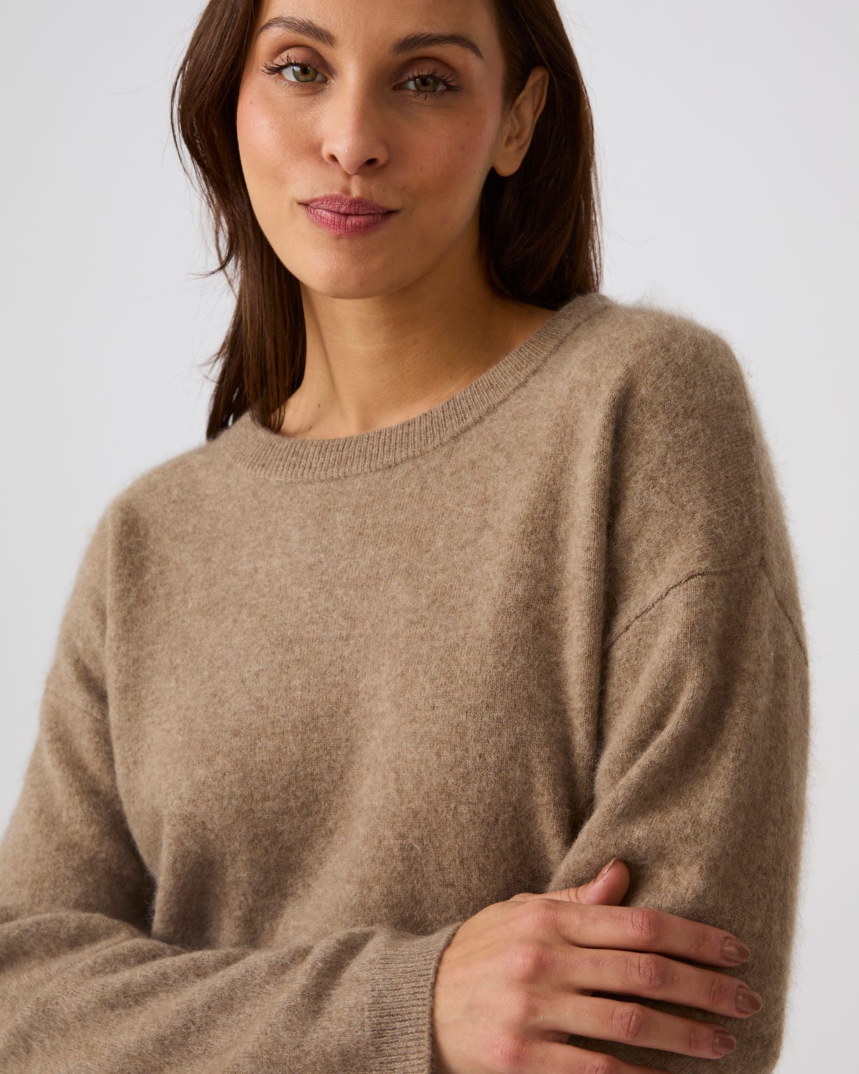 Pull pure laine brossée